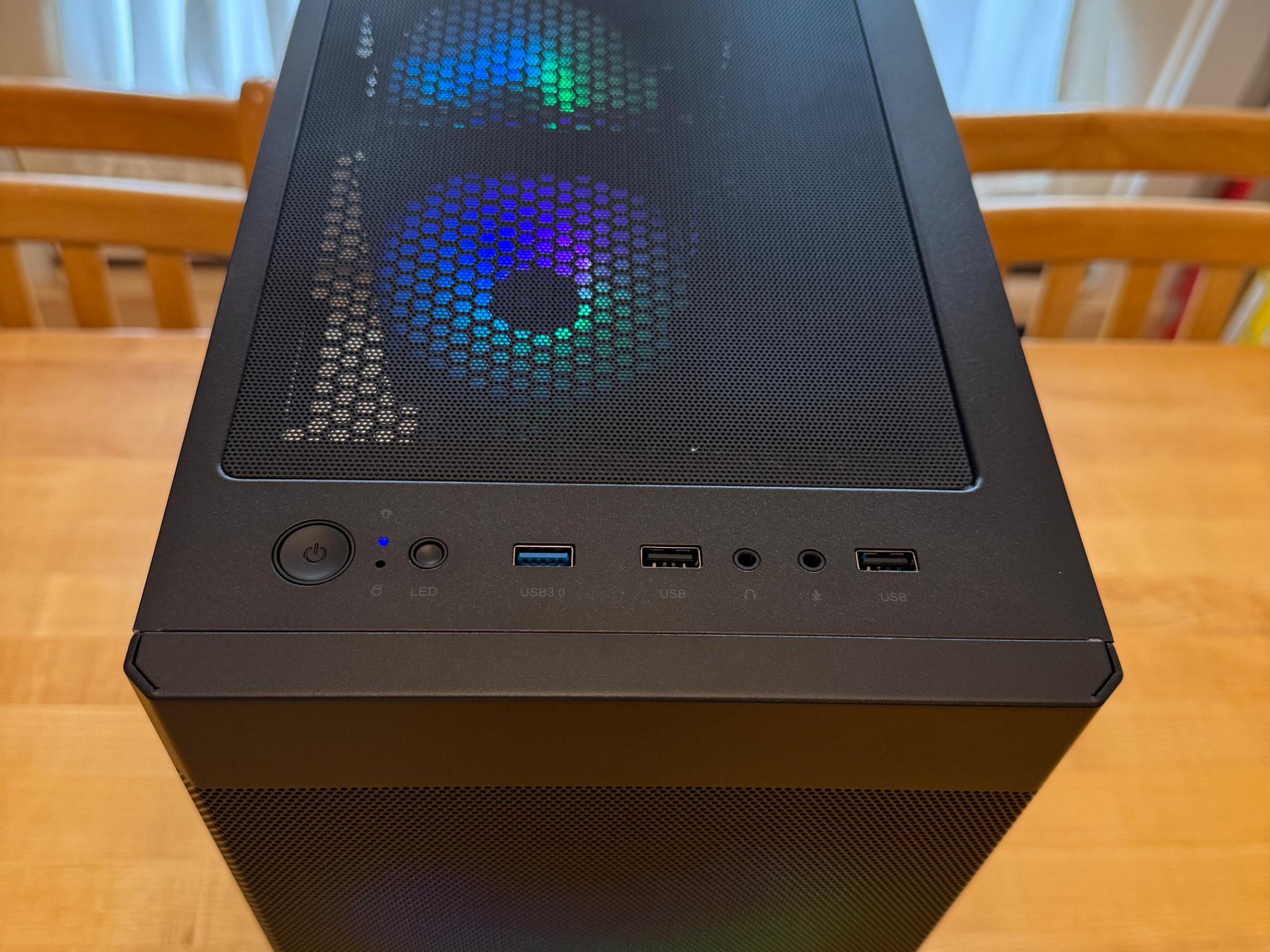 🐳| RTX 3050 8gb, Ryzen 2600, 16gb DDR4, 512gb SSD, ARGB, WiFi Equipped Gaming PC