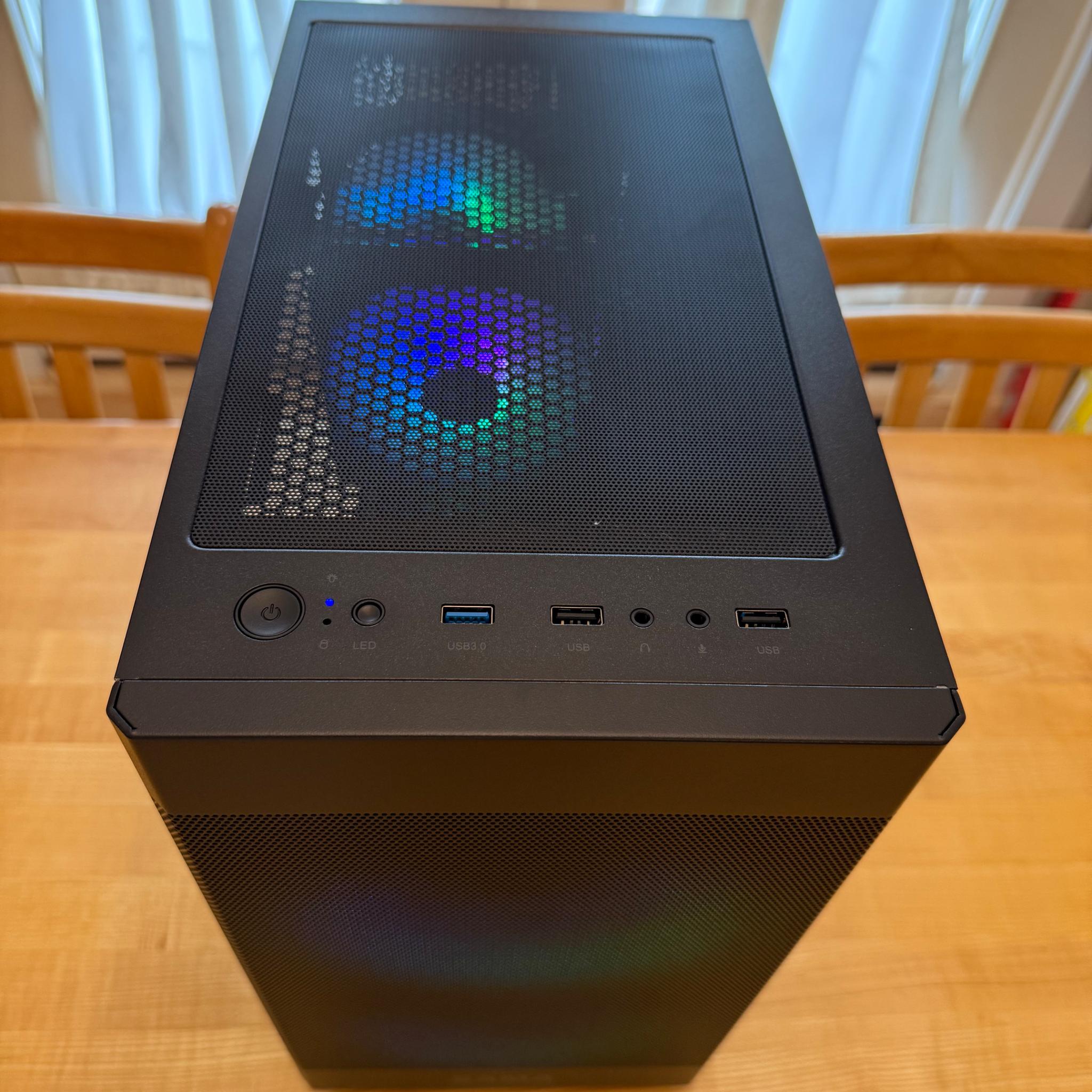 🐳| RTX 3050 8gb, Ryzen 2600, 16gb DDR4, 512gb SSD, ARGB, WiFi Equipped Gaming PC
