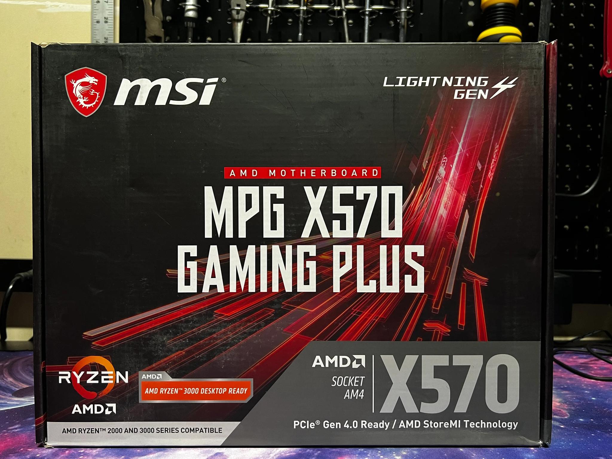 MSI MPG X570 GAMING PLUS ATX AM4 Motherboard