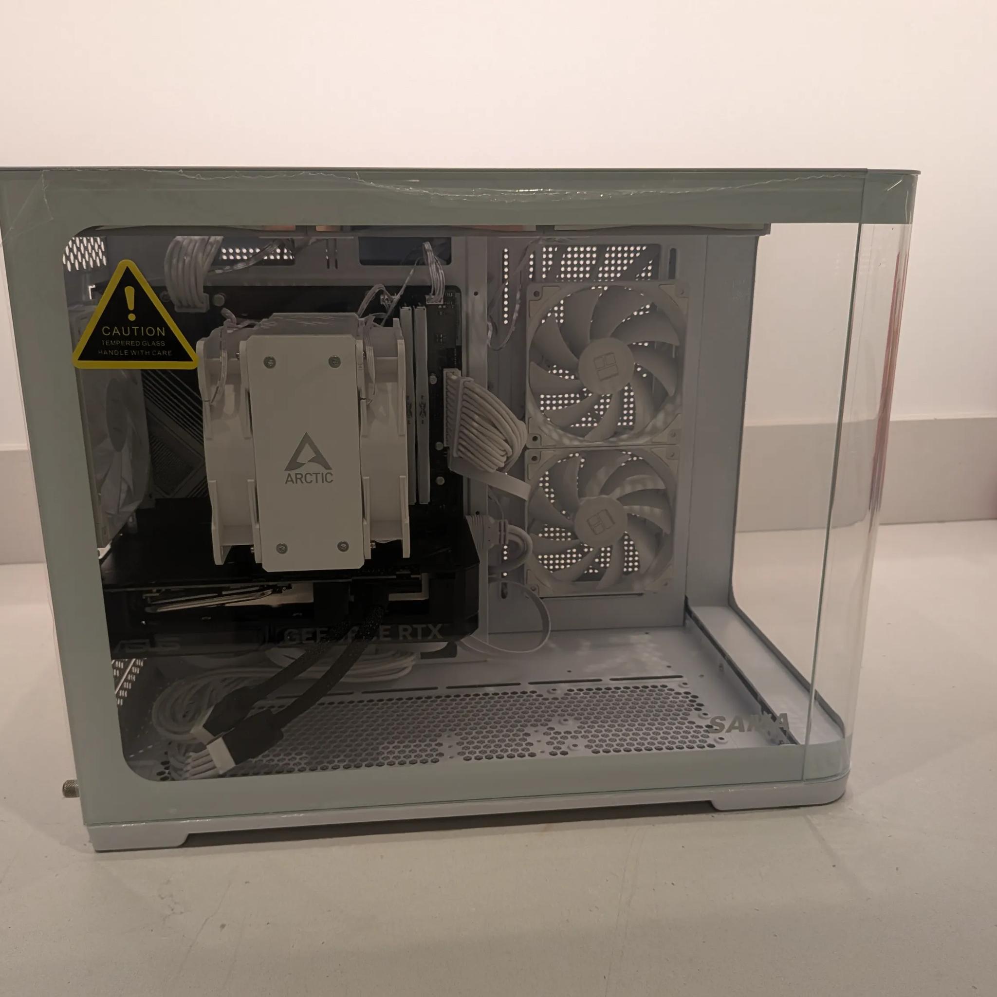 White Gaming PC - Ryzen 7600X, RTX 4070 Super, 32 GB DDR5, 1 TB