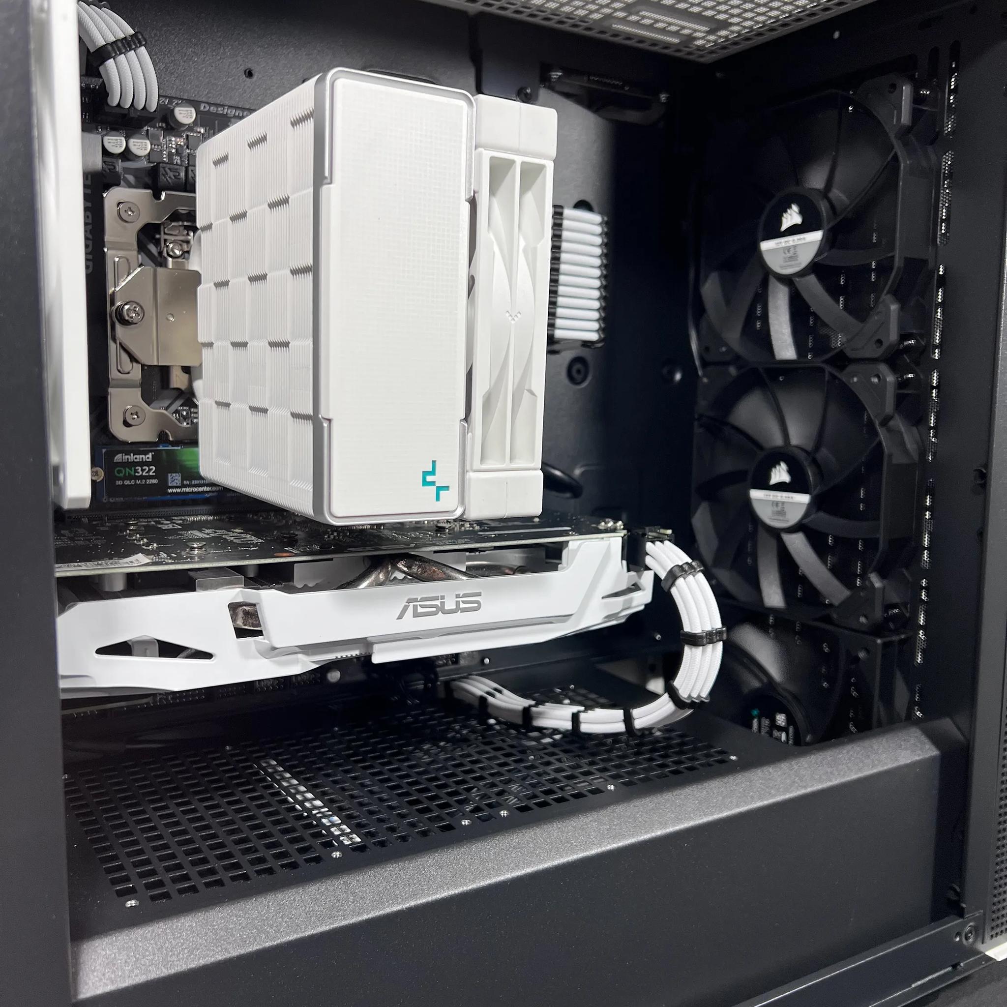 ⬛⬜ White Budget Gaming PC | i5-8500 | GTX 1060 - 6GB ⬜⬛