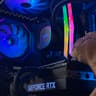 🖤♠️ Black 1440p Gaming PC ♠️🖤 RTX 3080 | Ryzen 5 5600 | 32GB RAM | 1TB SSD - WiFi, BlueTooth