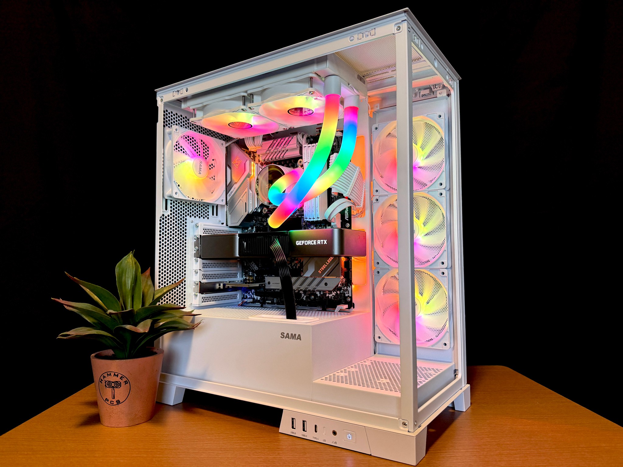 ☁️RTX 3080, i5-12600K, 32gb RAM, 3TB Storage☁️Windows 11, WiFi☁️ 1440P Gaming PC!☁️