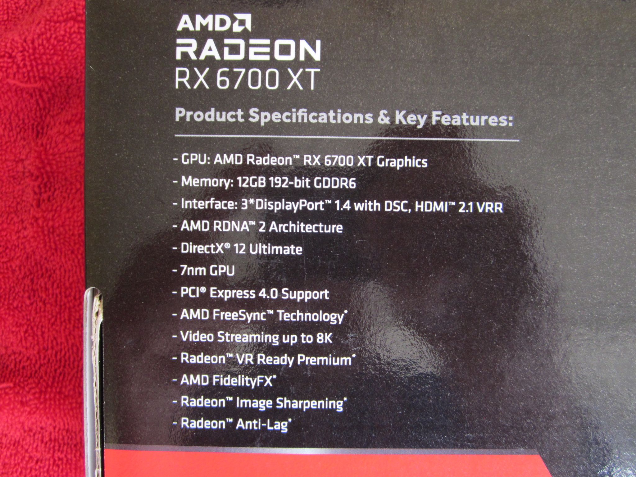 NEW! ASRock Challenger AMD Radeon RX 6700 XT GDDR6 12GB  Gaming Graphics Card