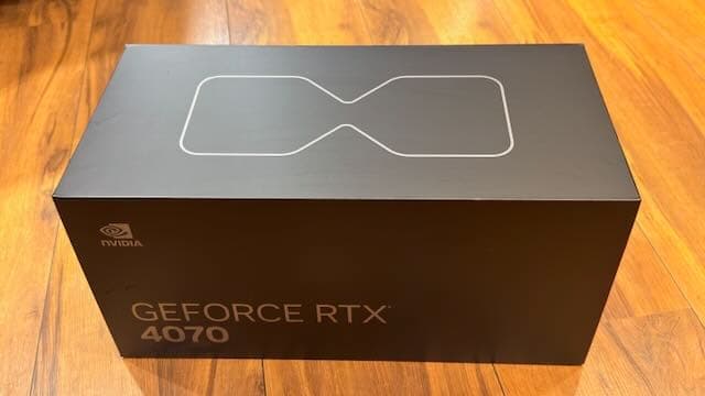 NVIDIA GeForce RTX 4070 Founders Edition