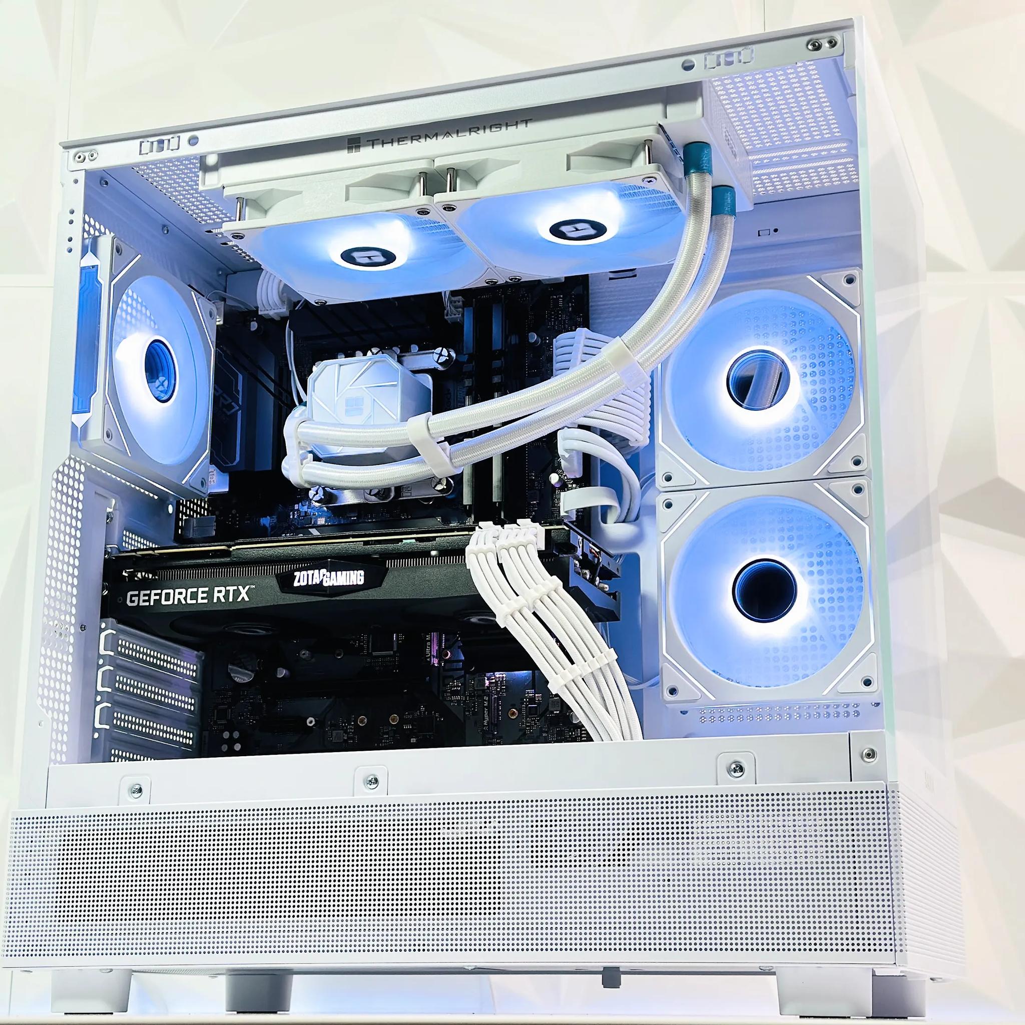⛄🌨️Liquid Cooled Gaming PC🚀Nvidia RTX 2080 8GB🚀Intel i7 10700 8 core🚀32GB DDR4🚀1TB NVME