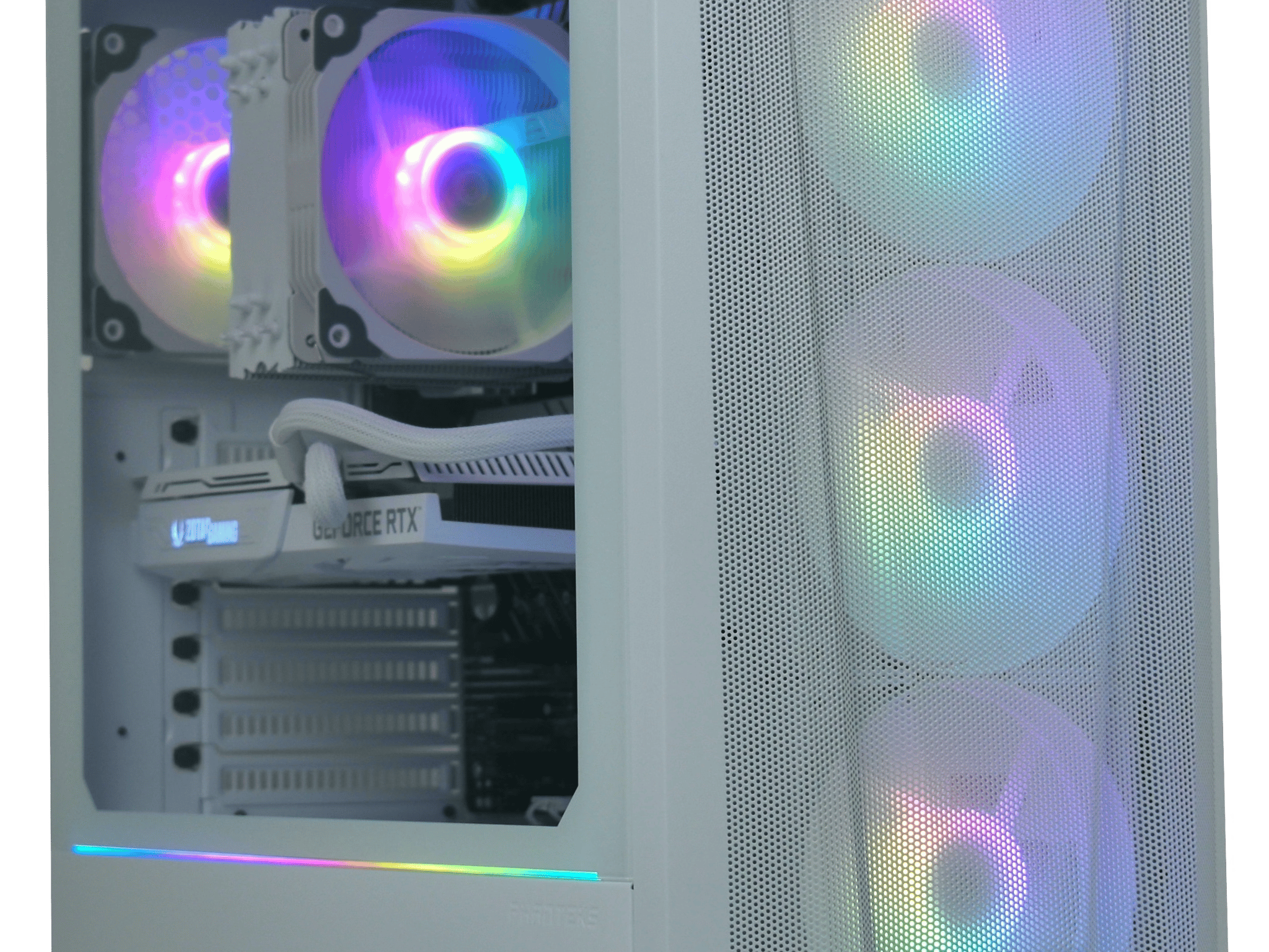Forge Hercules ❄️ARCTIC WHITE❄️ Gaming PC / RTX 3060ti / Ryzen 5600 / 1TB NVME SSD / 16GB DR4 / WiFi