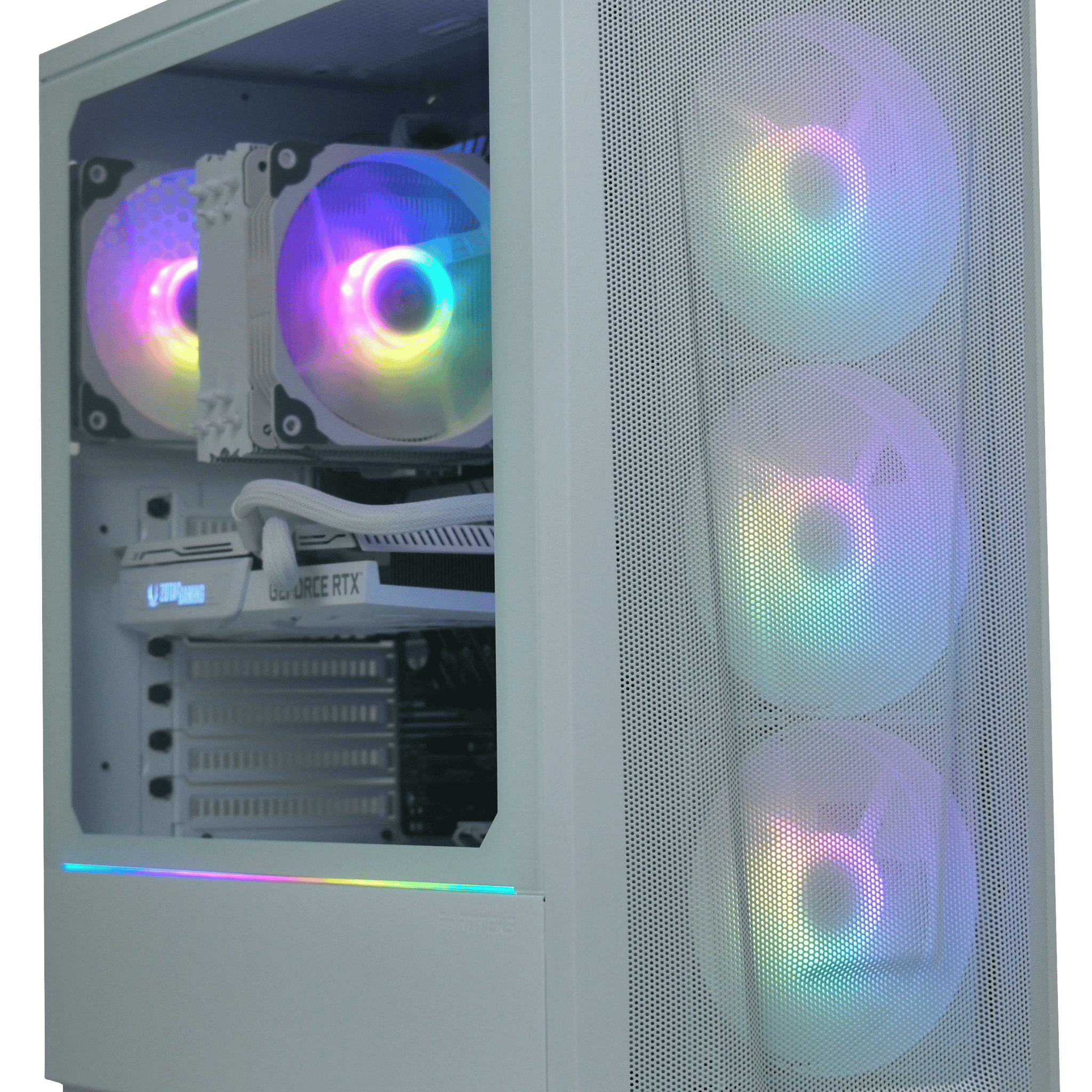 Forge Hercules ❄️ARCTIC WHITE❄️ Gaming PC / RTX 3060ti / Ryzen 5600 / 1TB NVME SSD / 16GB DR4 / WiFi
