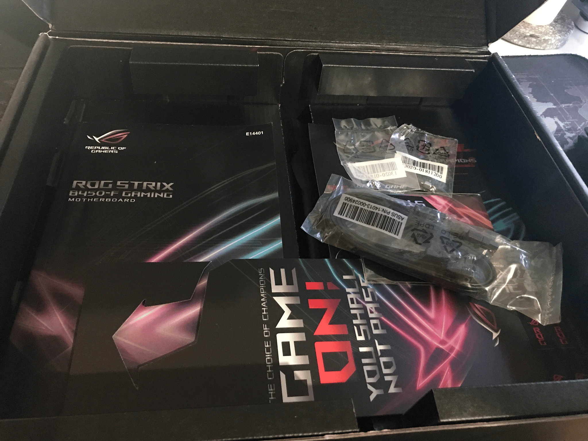 Used ROG STRIX B450-F Amd Mobo
