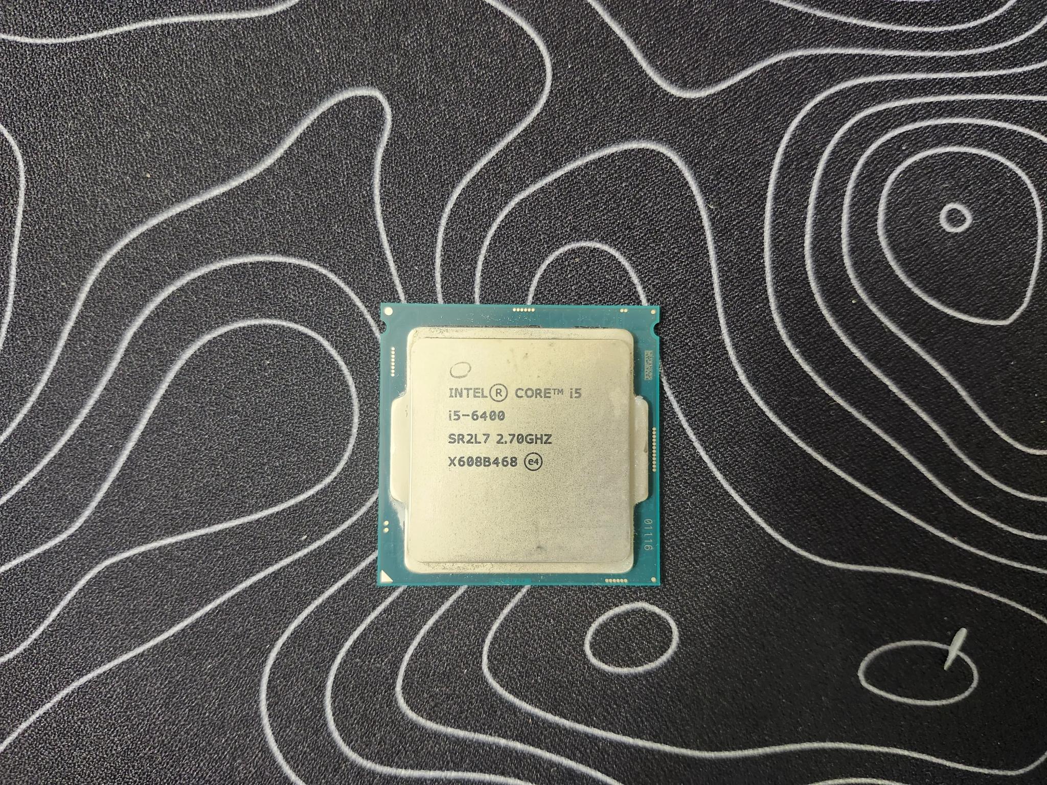 i5 6400 4 Cores and 4 Threads