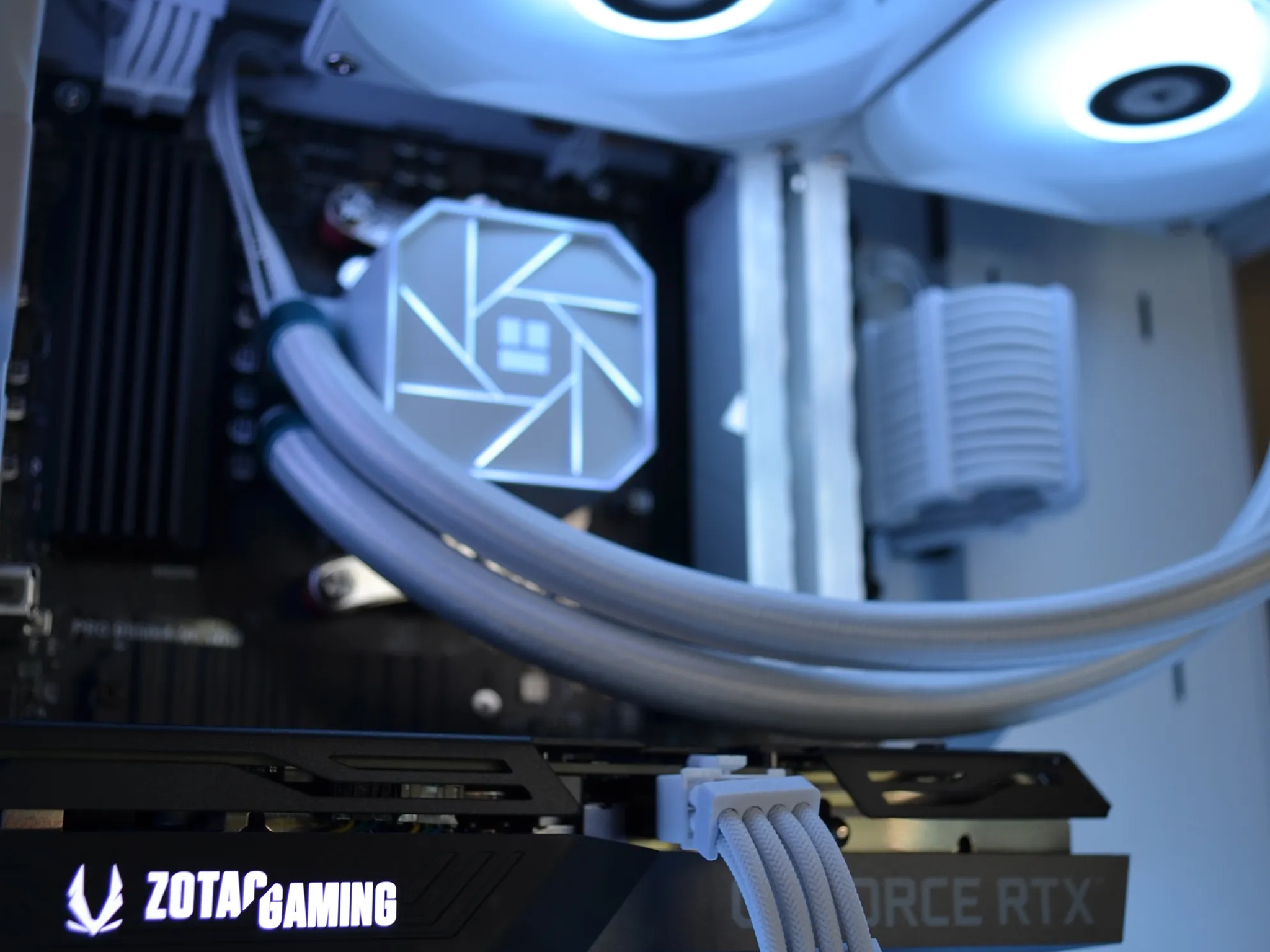 ❄️Glacier🧊- RTX 3060 Ti - Ryzen 5 5500 - 1tb NVME - 16gb RAM - 💧Liquid Cooled🧊