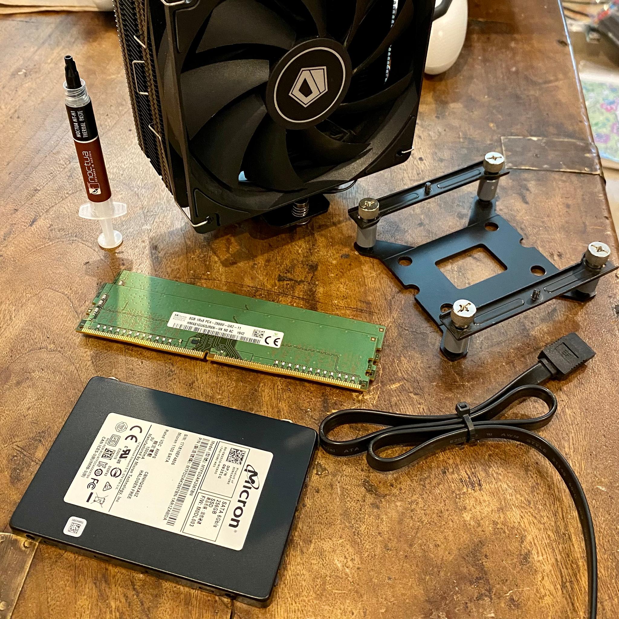 Bundle Deal - CPU, Cooler, 16GB 2666 RAM, 256GB SSD