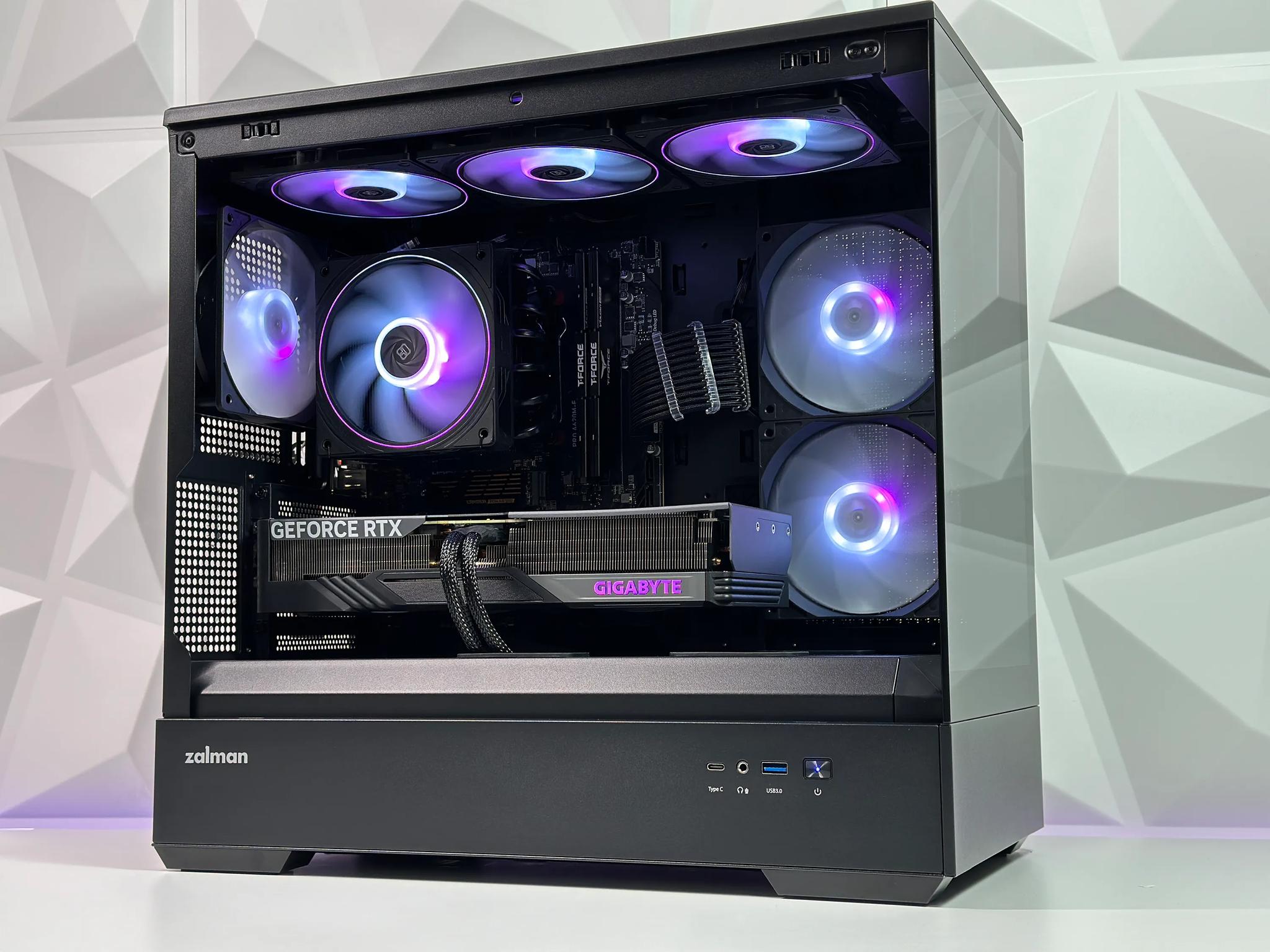 🌌🌑Dark Nebula Gaming PC🔭Nvidia RTX 4070 12GB🔭Ryzen 5 7500F🔭32GB DDR5🔭1TB NVME GEN4