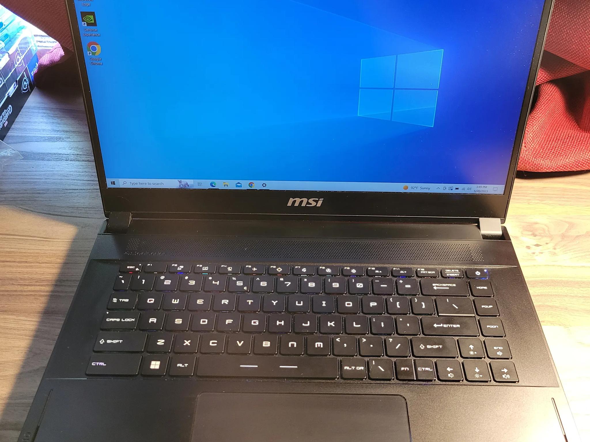 MSi GS66 Stealth Gaming Laptop