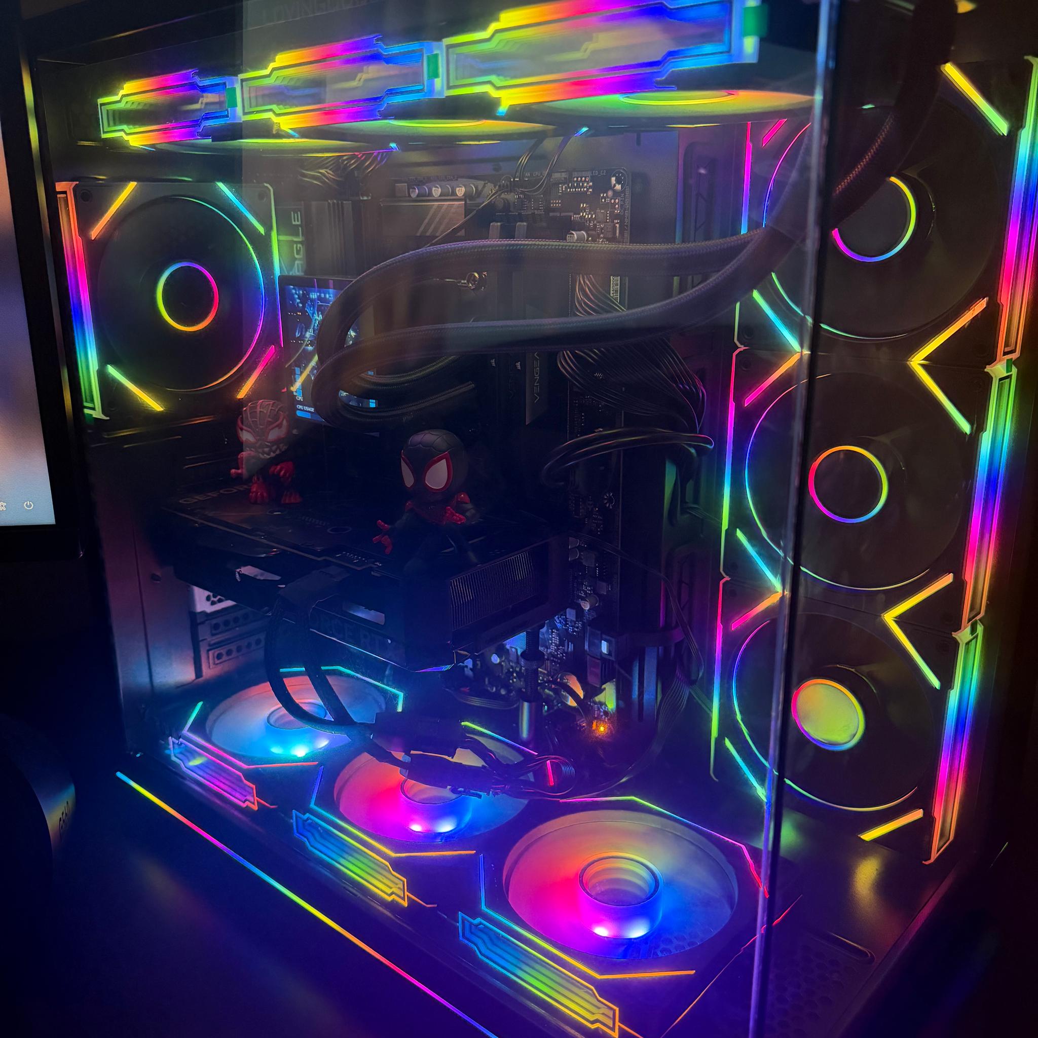 GeForce RTX 4070 Super Custom Gaming PC - Core i9-13900KF, 32GB RAM, 1TB NVMe SSD