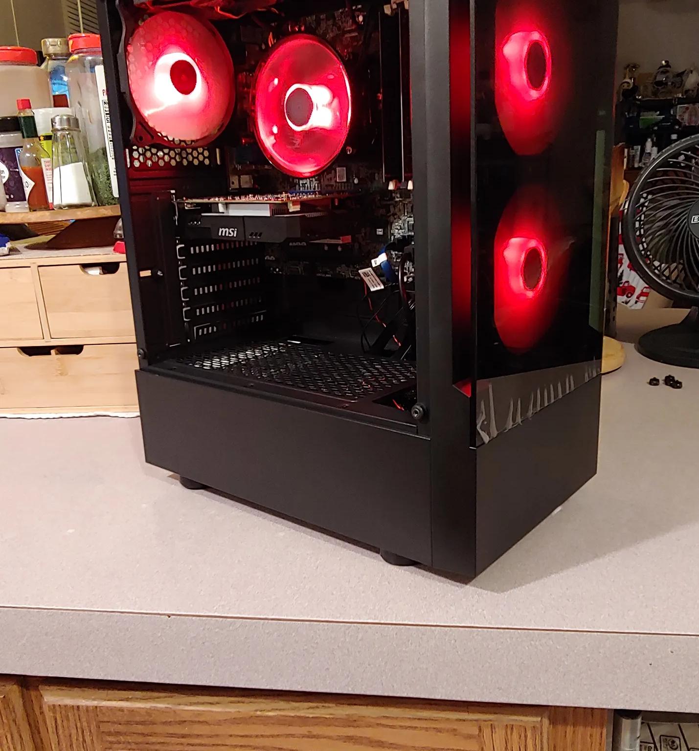 RGB BUDGET STARTER GAMING PC|MSI RADEON RX 560