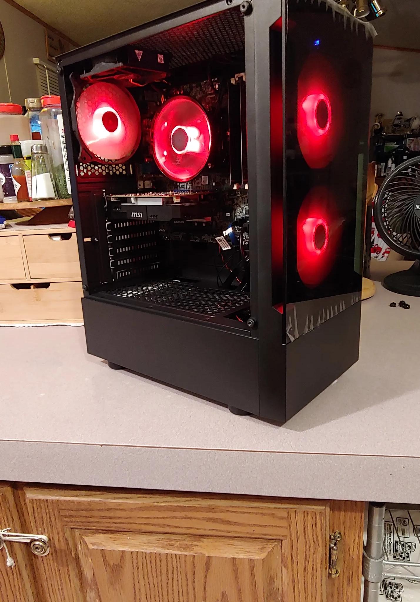 RGB BUDGET STARTER GAMING PC|MSI RADEON RX 560