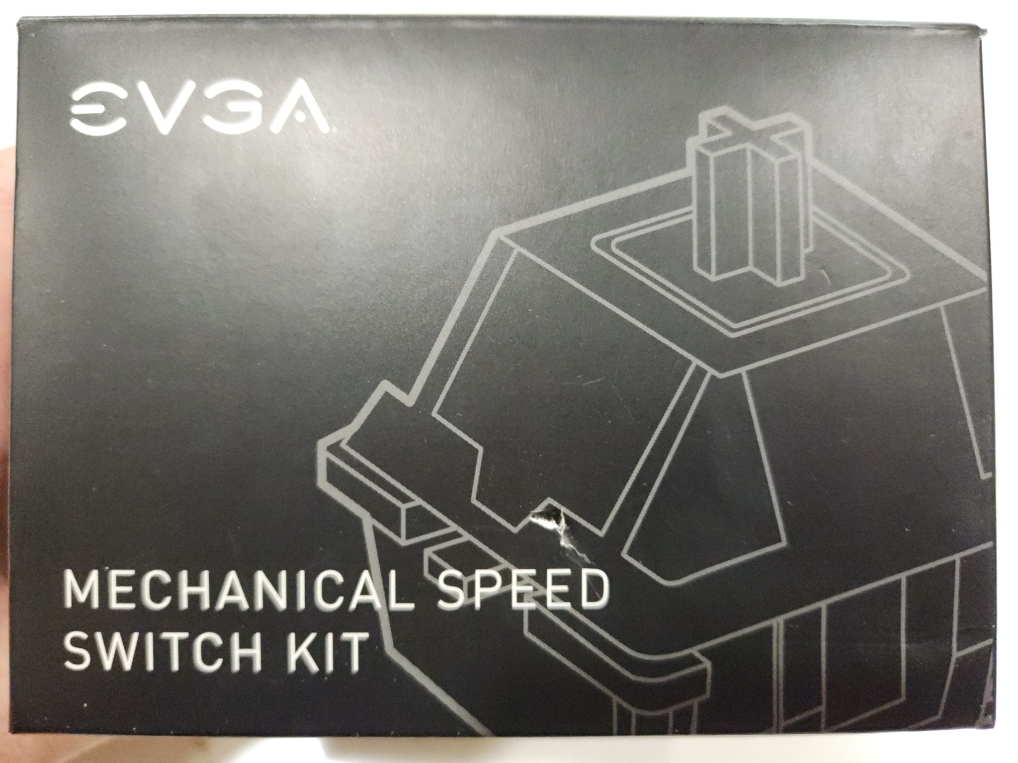 NIB EVGA Kailh Speed Silver LINEAR switches 110 total