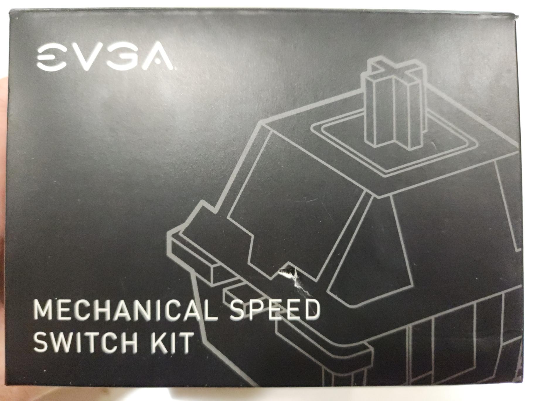 NIB EVGA Kailh Speed Silver LINEAR switches 110 total