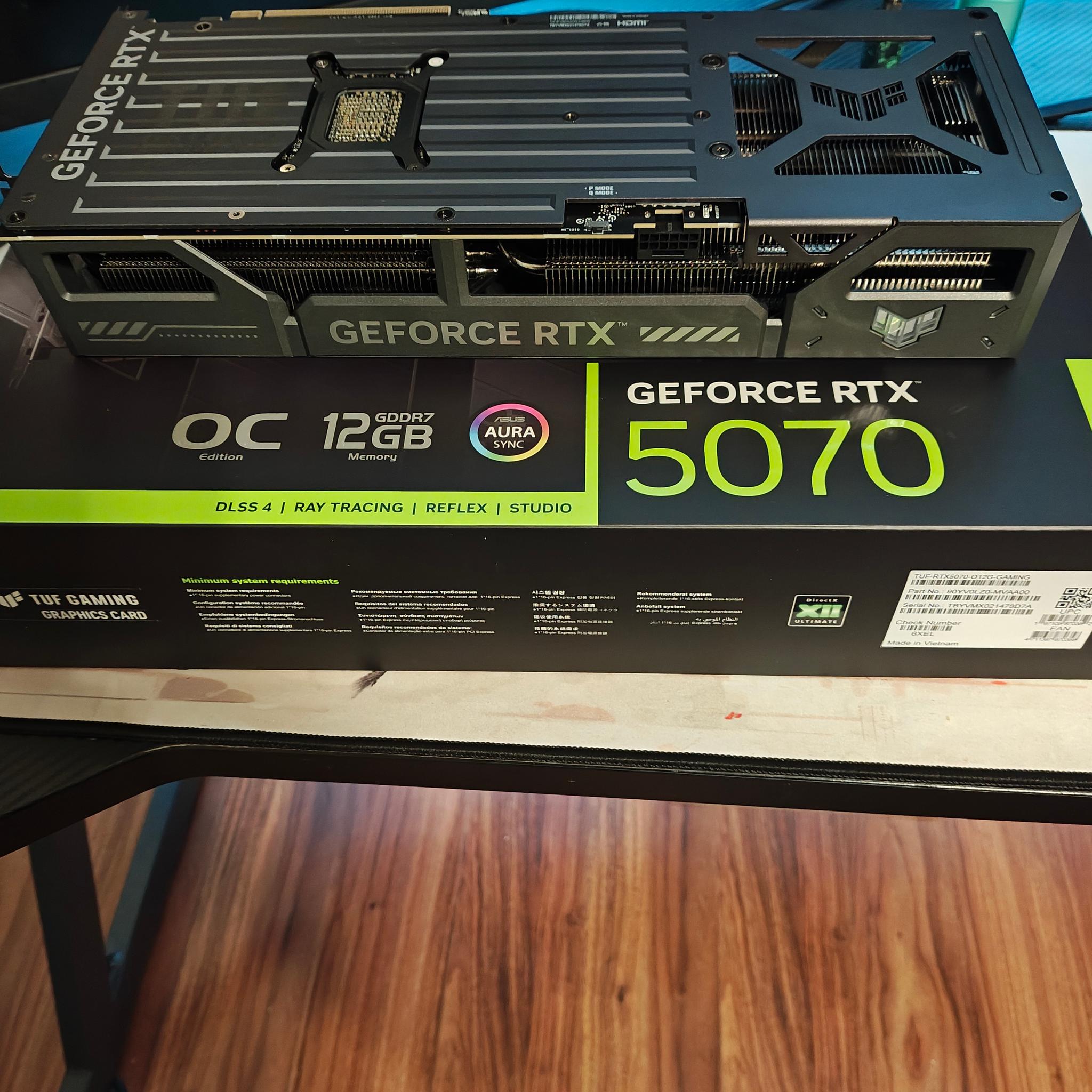 ASUS TUF Gaming GeForce RTX 5070 OC Edition