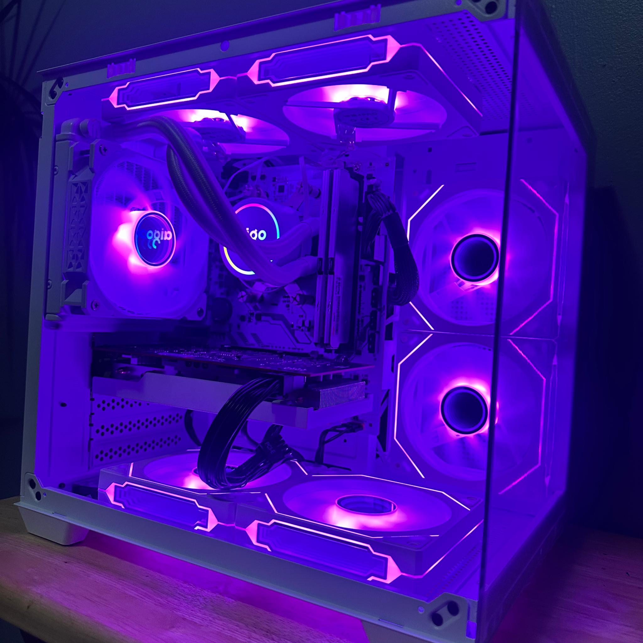 Ryzen 5 5600g|RX 6600|B-450|16g DDR4 3200mhz|512g M.2 NVME|500w 80+ Bronze Psu|120mm AIO
