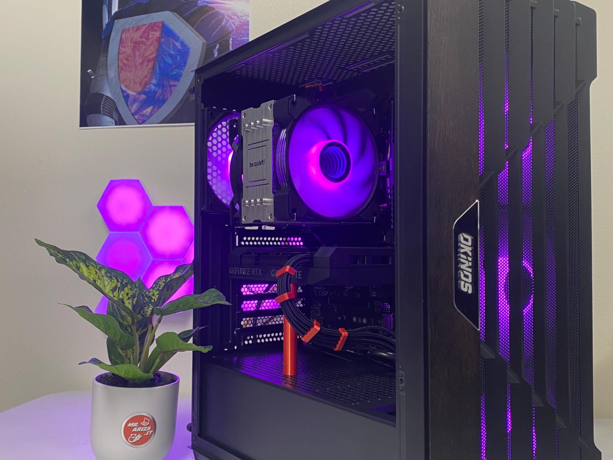 🌈 "Oak Forge RGB" Gaming PC – Style, Silence, and RTX 3060 Power! 🎮🌳