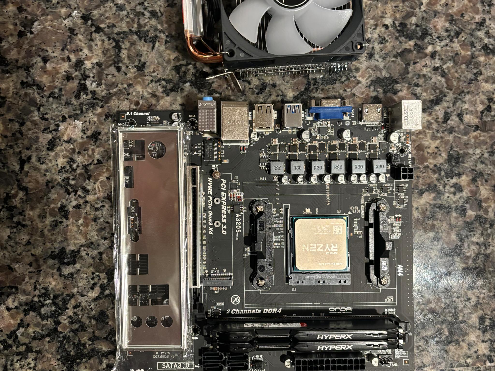 Wallet Warrior 🤩| A320 | R5 2600 | 16gb DDR4 | Static RGB Cooler