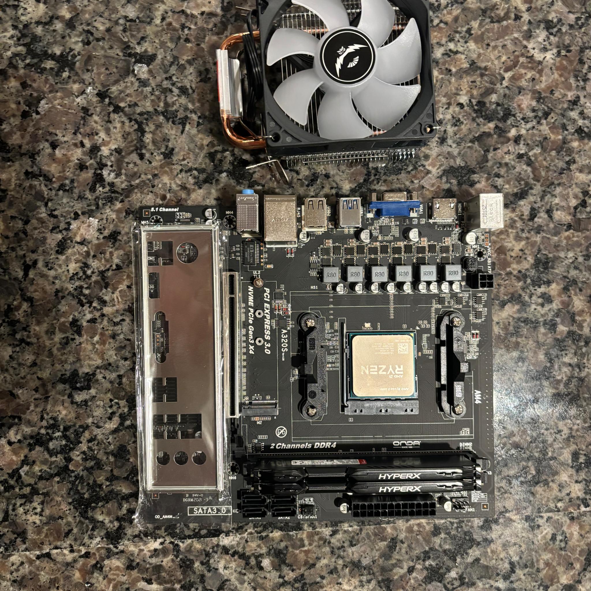Wallet Warrior 🤩| A320 | R5 2600 | 16gb DDR4 | Static RGB Cooler