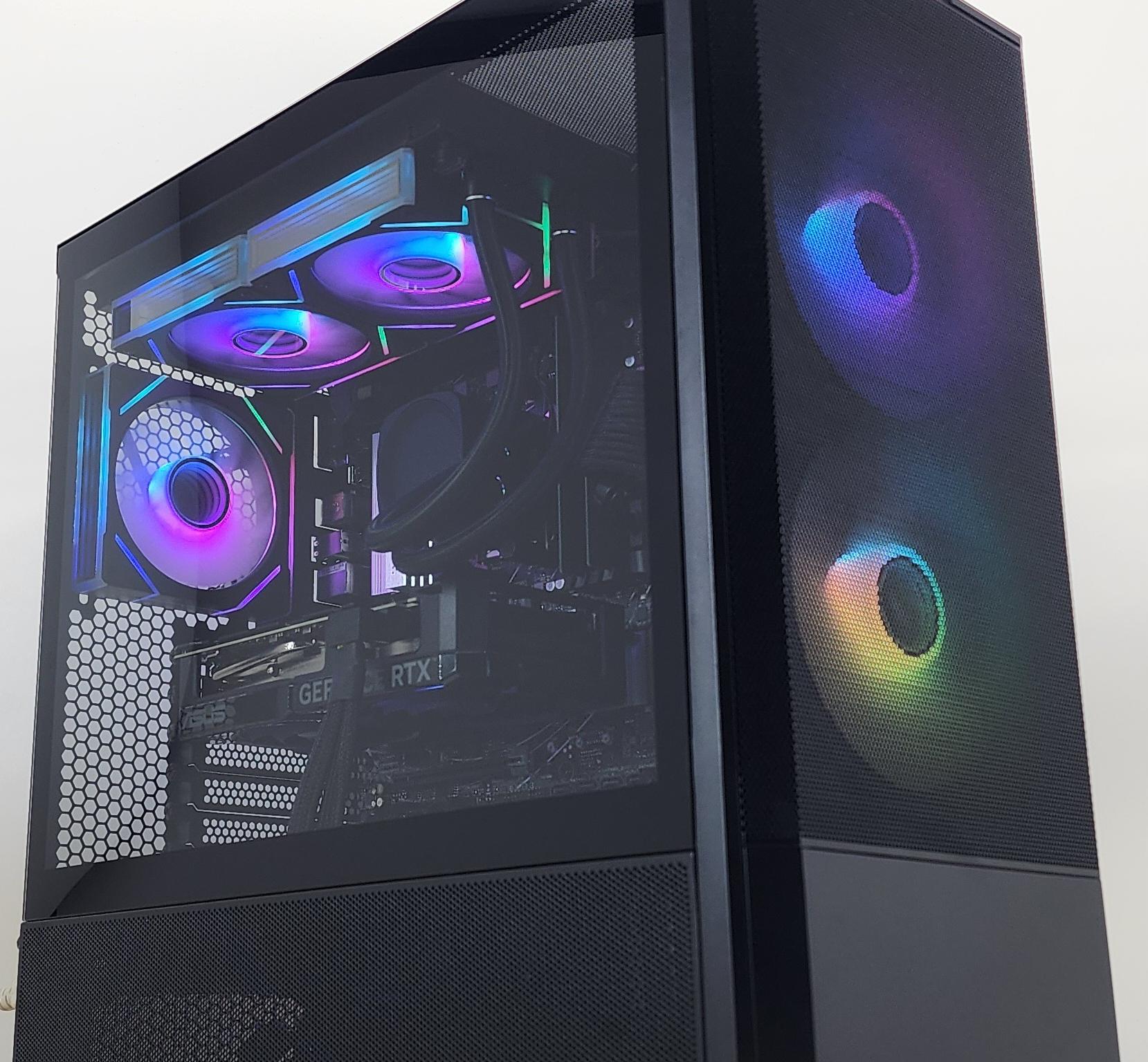 Gaming PC Ryzen 9 7900X 32GB RAM 1TB SSD RTX 4070 SUPER 12GB Windows 11 Computer