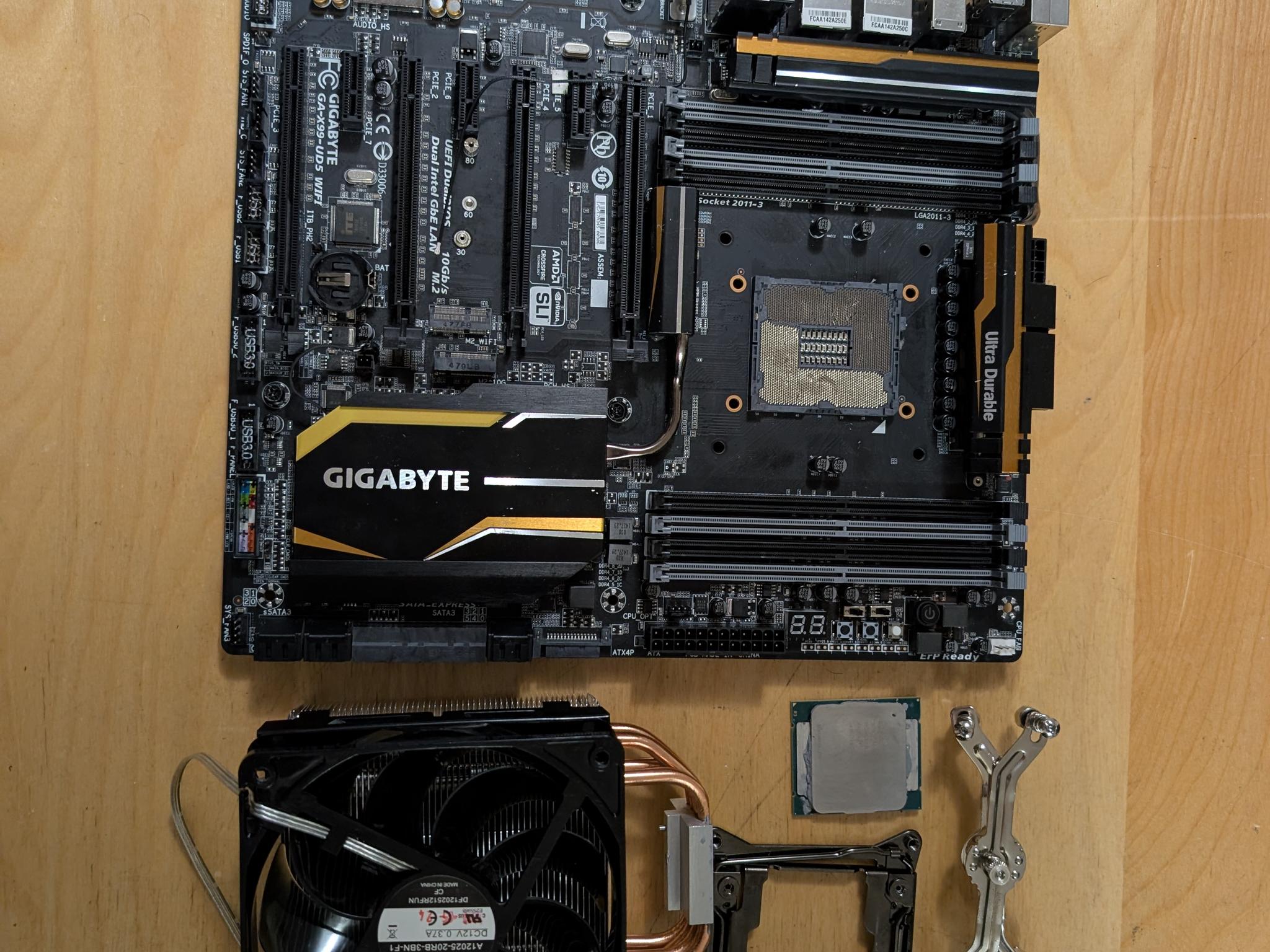 *READ* X99 motherboard + Core i7 5820K