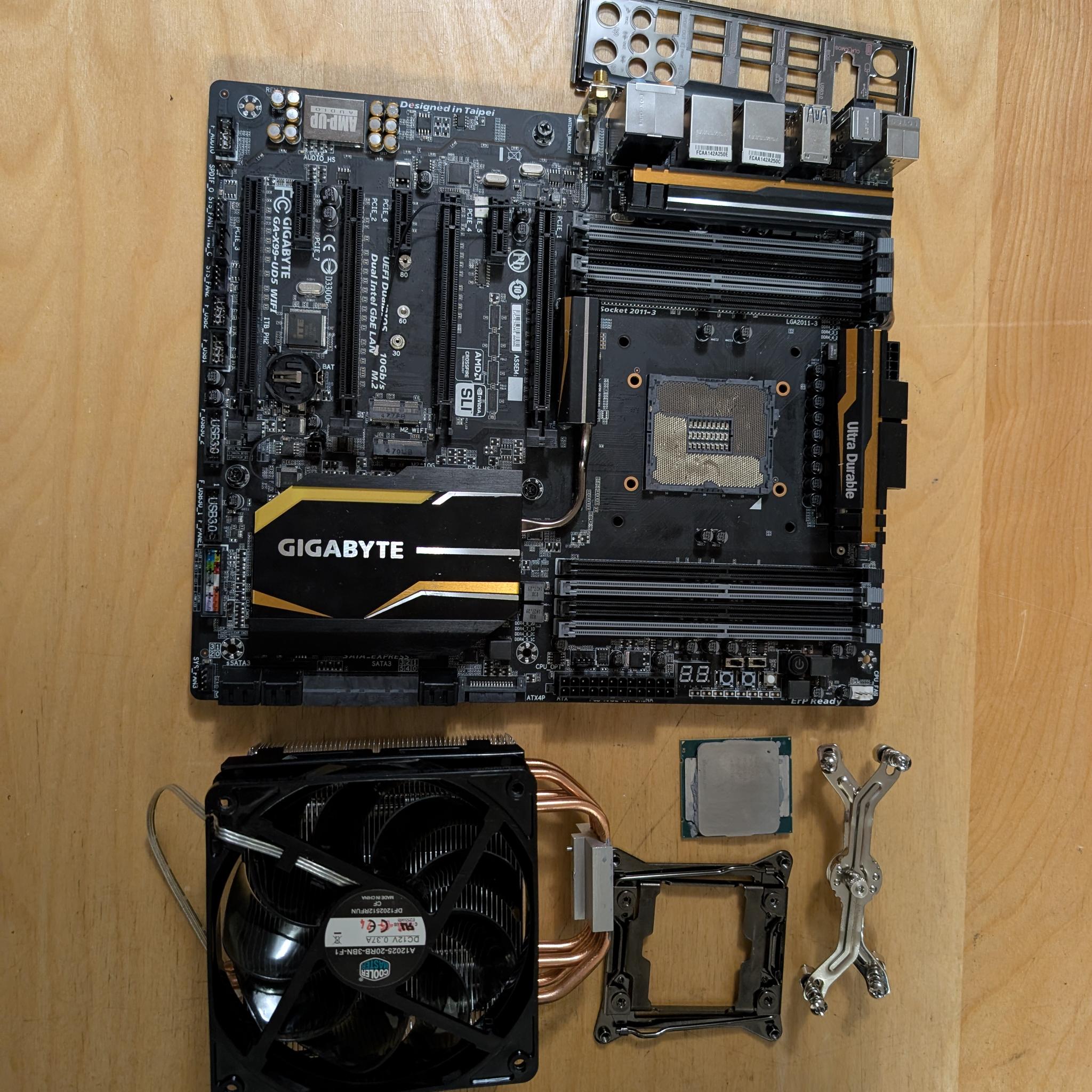 *READ* X99 motherboard + Core i7 5820K