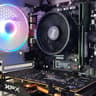 Gaming PC Ryzen 5 1600 8GB RAM 256GB SSD + 500GB HDD RX 470 8GB Win11 Computer