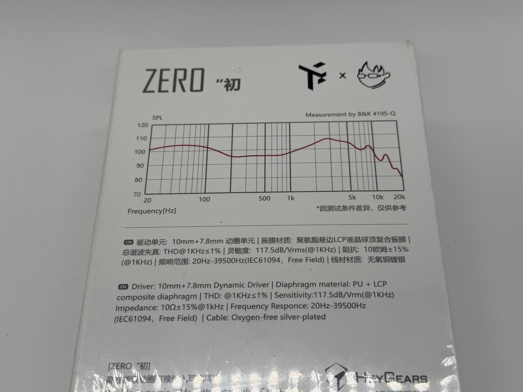 Truthear x Crinacle Zero In-Ear Monitors – Sealed Retail Box