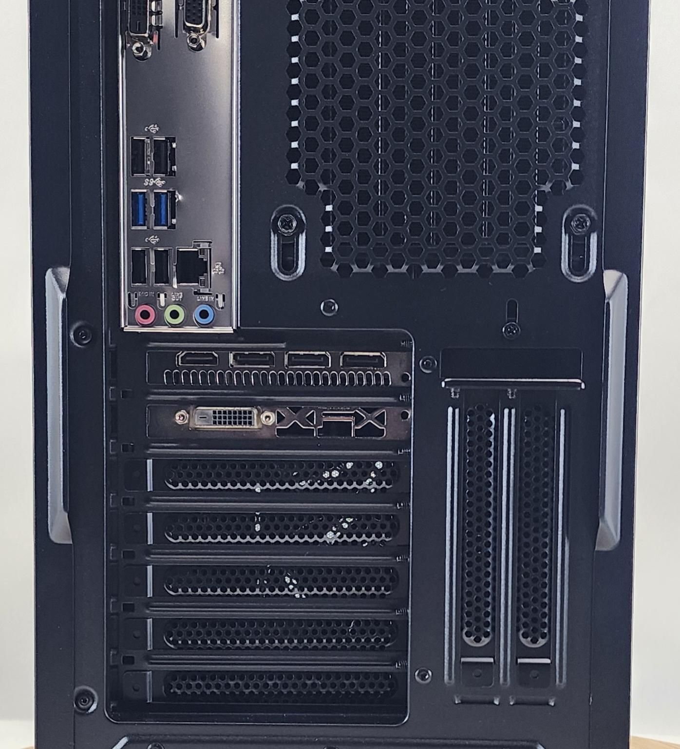 Gaming PC i3-10105F 8GB RAM 128GB SSD + 500GB HDD RX 470 8GB Windows 11 Computer