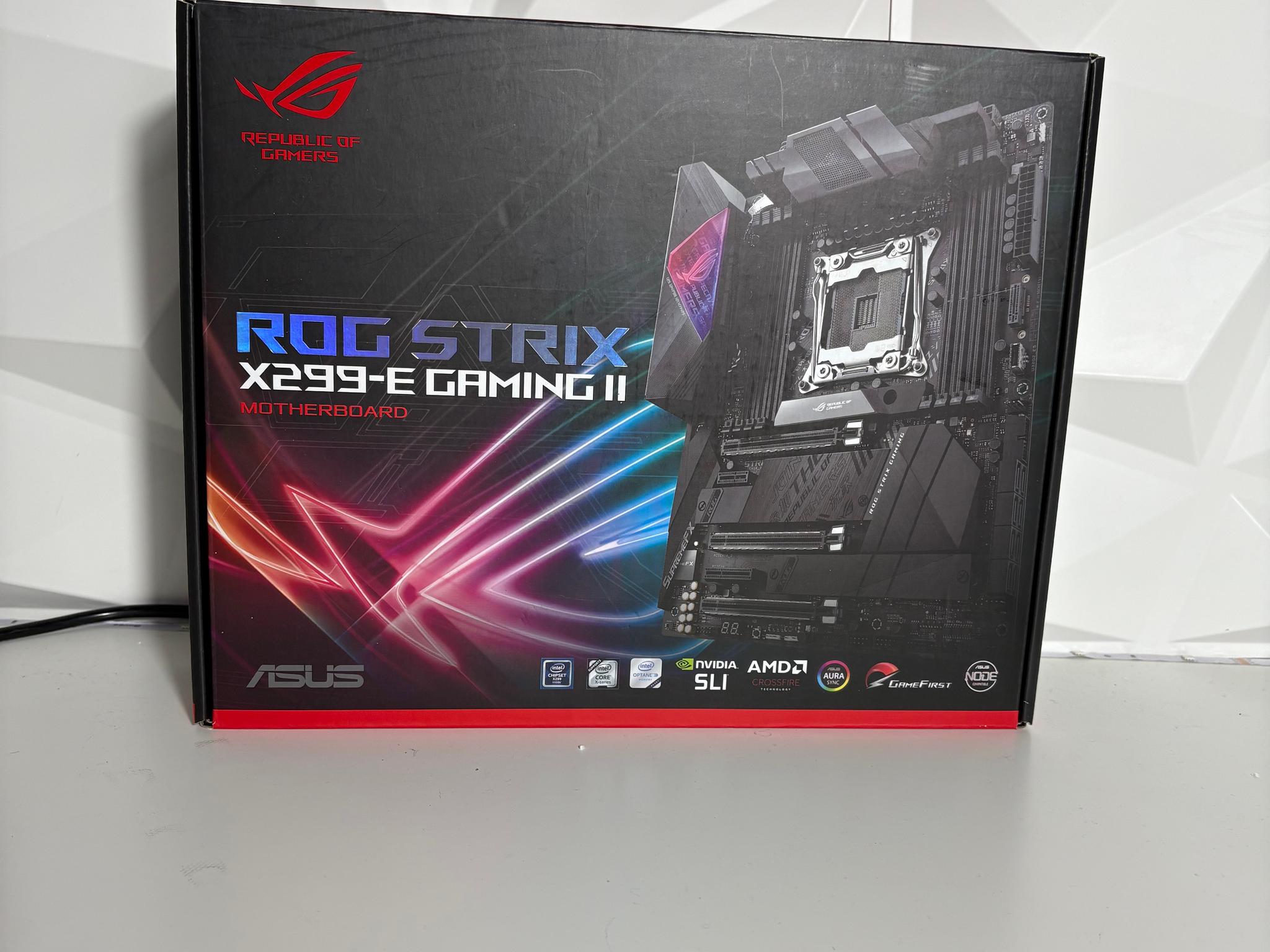 Workstation Combo: i9 10980XE (18 Cores, 36 Threads) and ASUS ROG X299-E Gaming II
