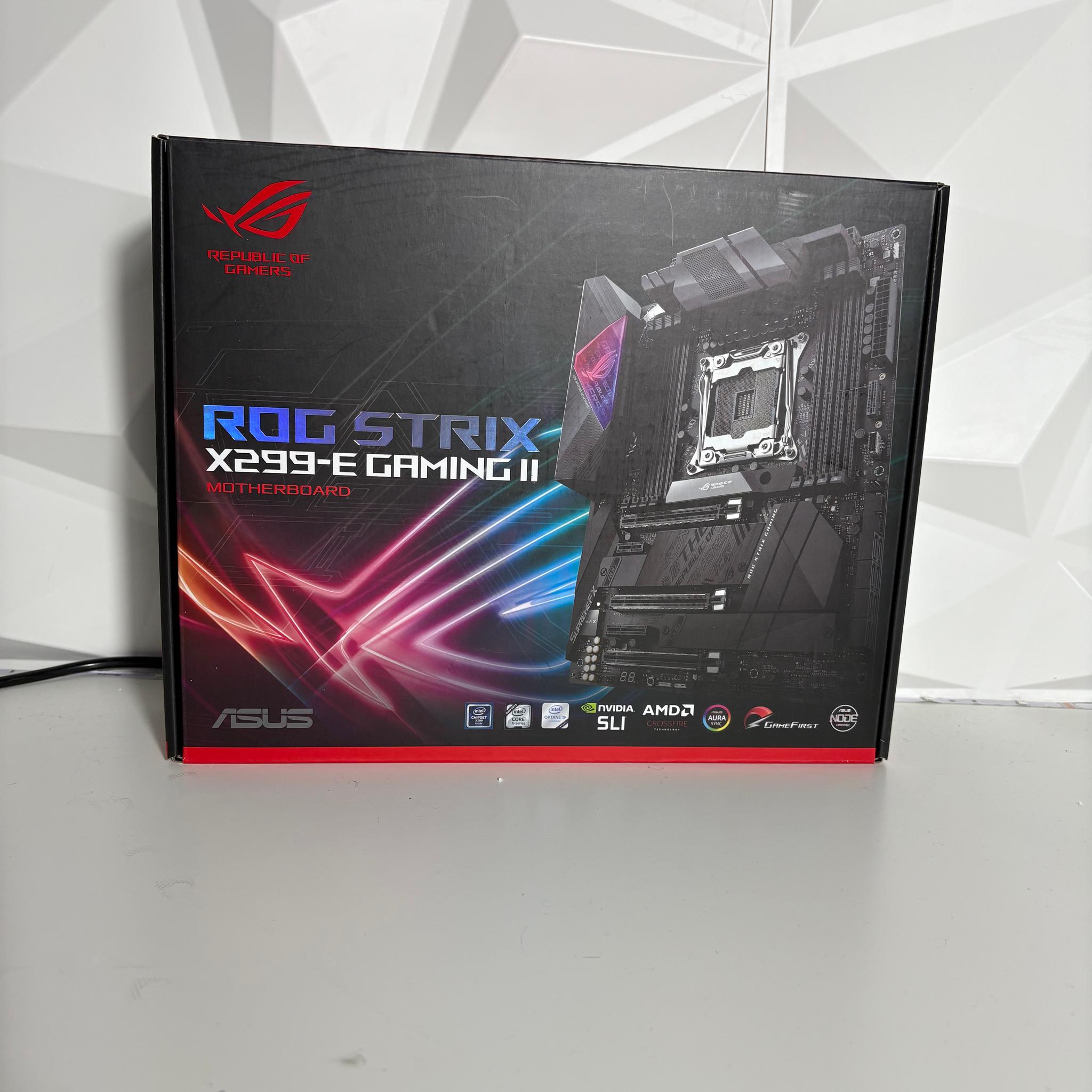 Workstation Combo: i9 10980XE (18 Cores, 36 Threads) and ASUS ROG X299-E Gaming II