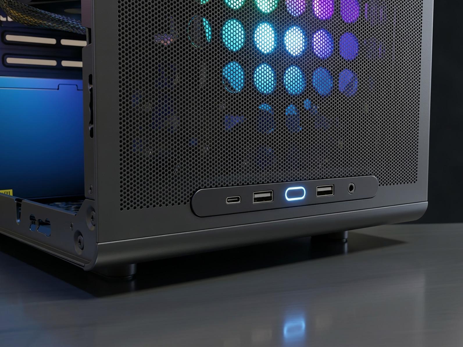 👊 Gaming PC | GeForce RTX 2060, Core i3-9300, 16GB RAM, 512GB NVMe SSD, WIFI, Win 11 Pro