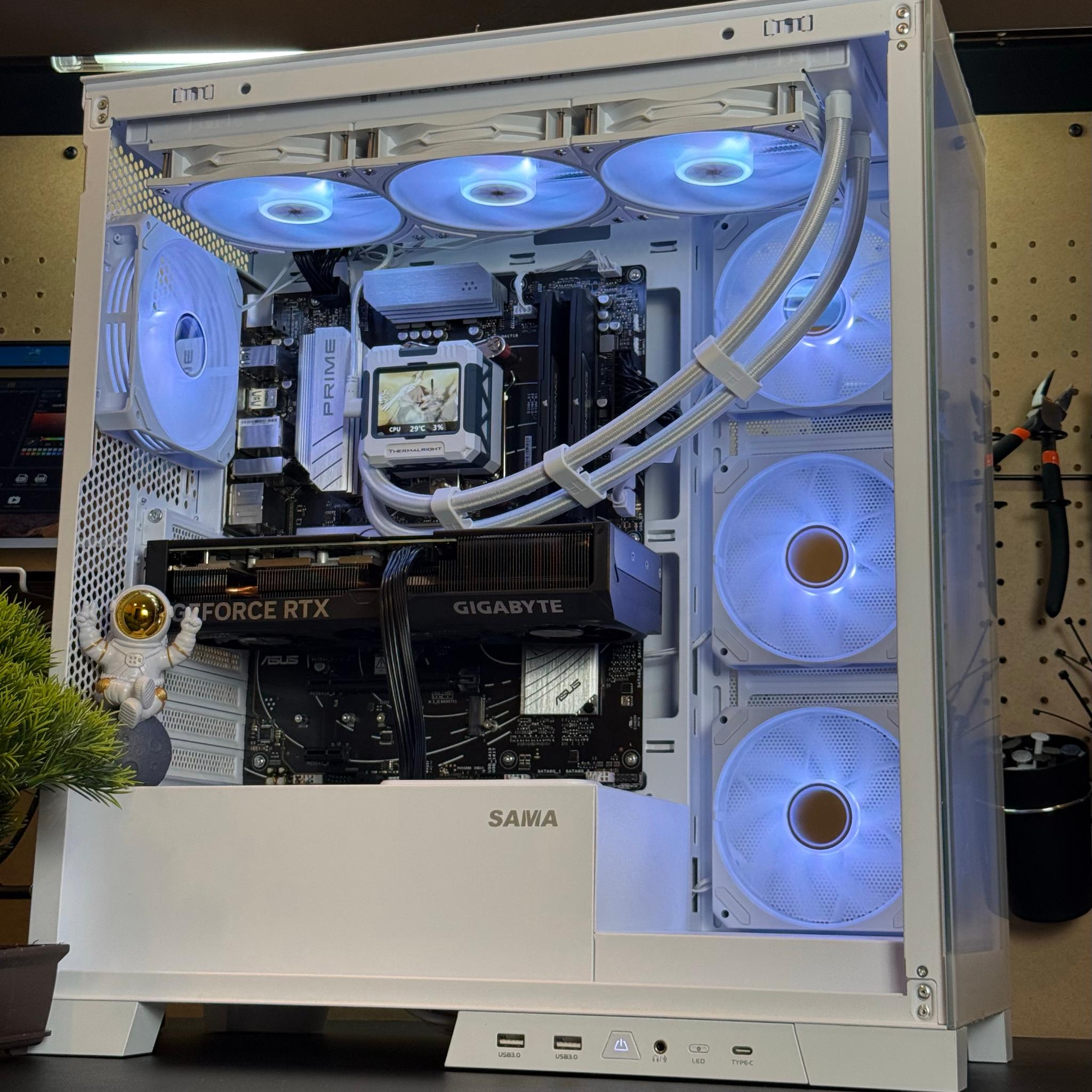 1440P Gaming PC | RTX 4070 Super | Ryzen 5 7600x3D | 32GB DDR5 RAM | 1TB | Windows 11