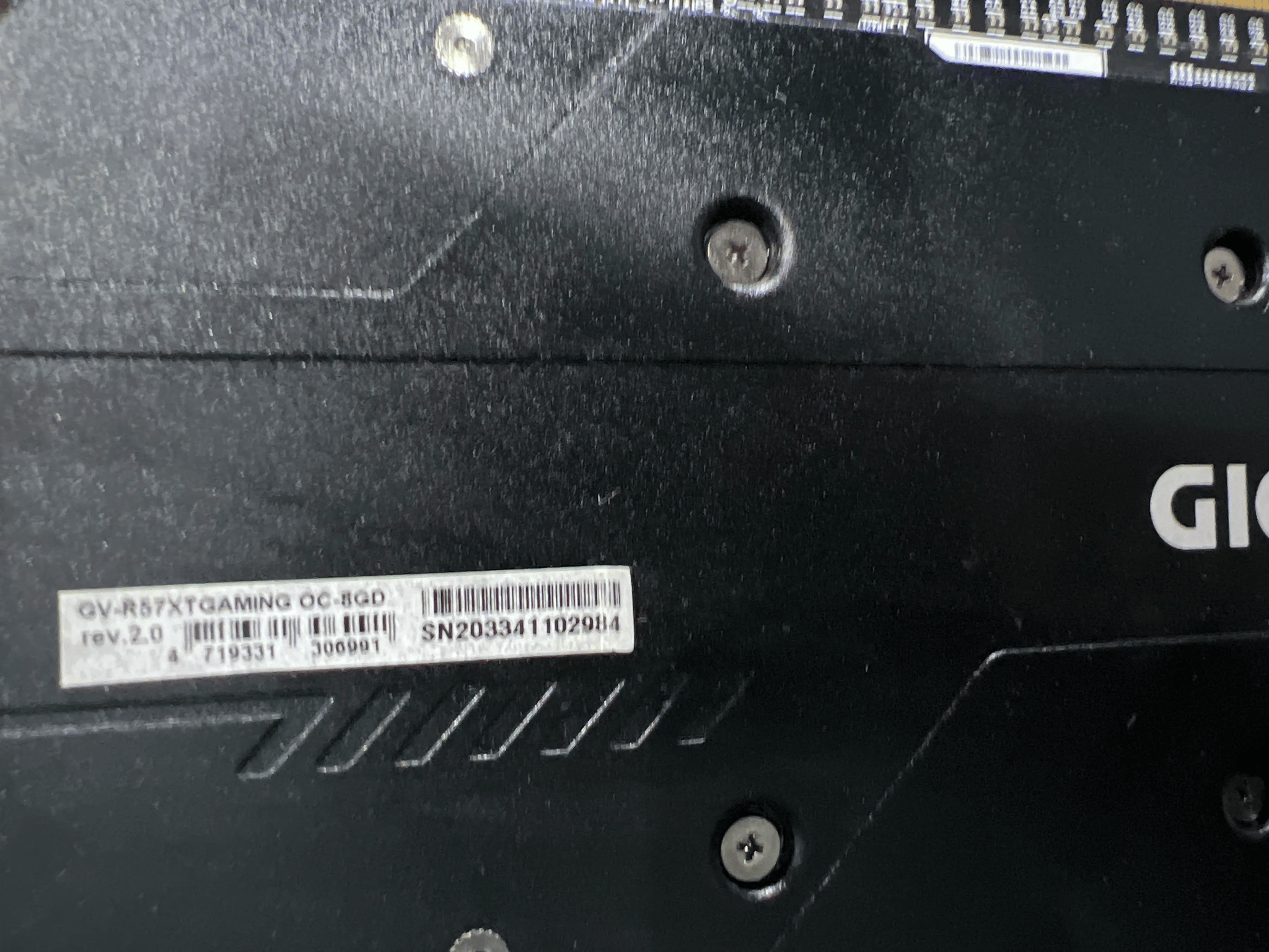 Gigabyte Radeon RX 5700 XT 8 GB GAMING OC Video Card