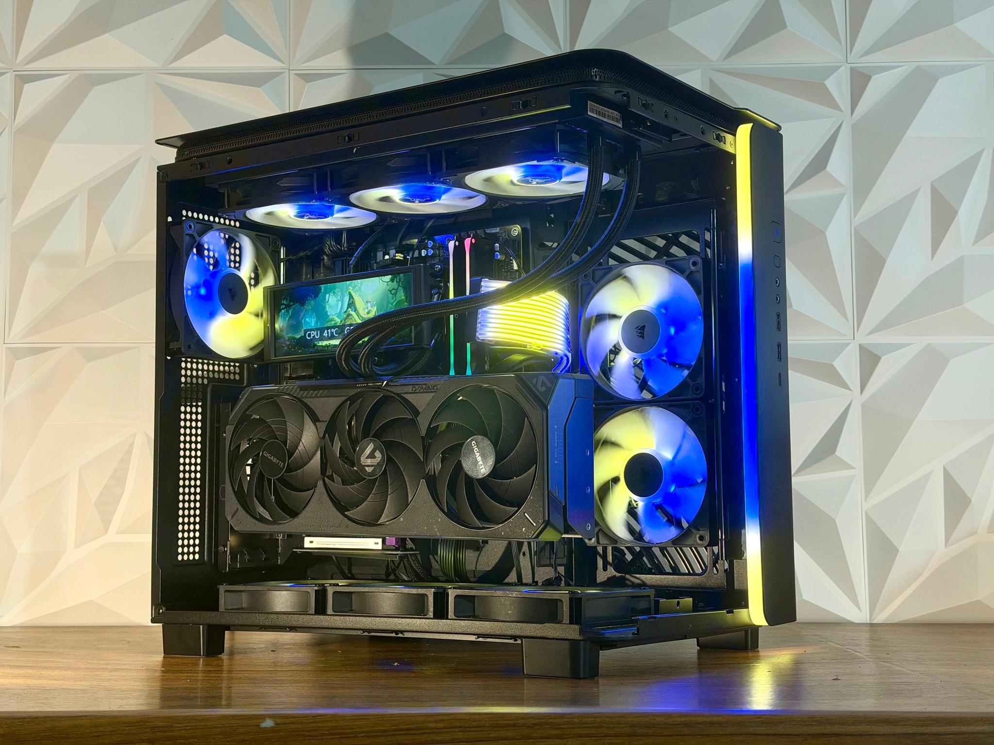 ⚡RTX 5070 TI | 9800x3d | 32gb DDR5 | 2tb NVMe SSD | Windows 11 | "Project Nebula 95"