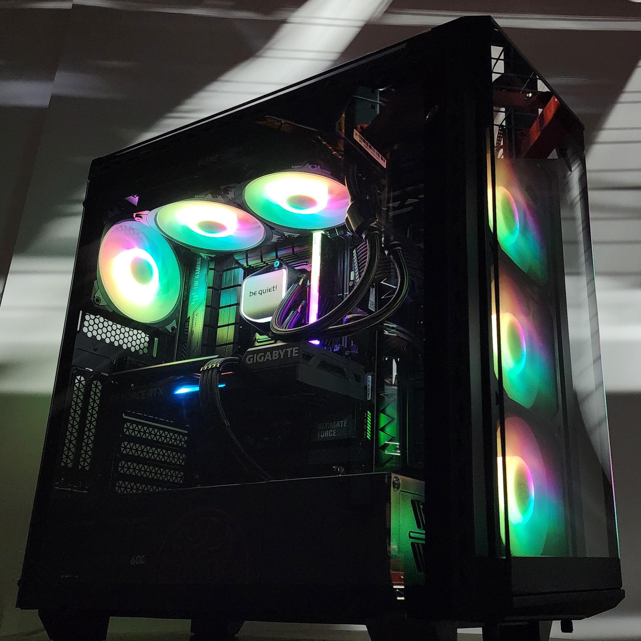 Gaming PC i5-14400F 16GB RAM 500GB SSD RTX 3060 12GB Windows 11 Computer