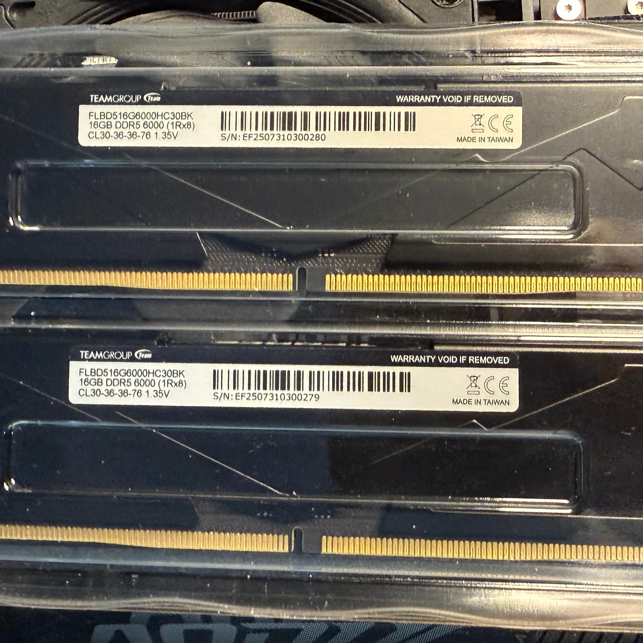 Aorus B850-I 2.5gb Nic Wifi-7, Ryzen 7600X, 32GB DRR5 6000 CL30, and 1TB NVME Bundle