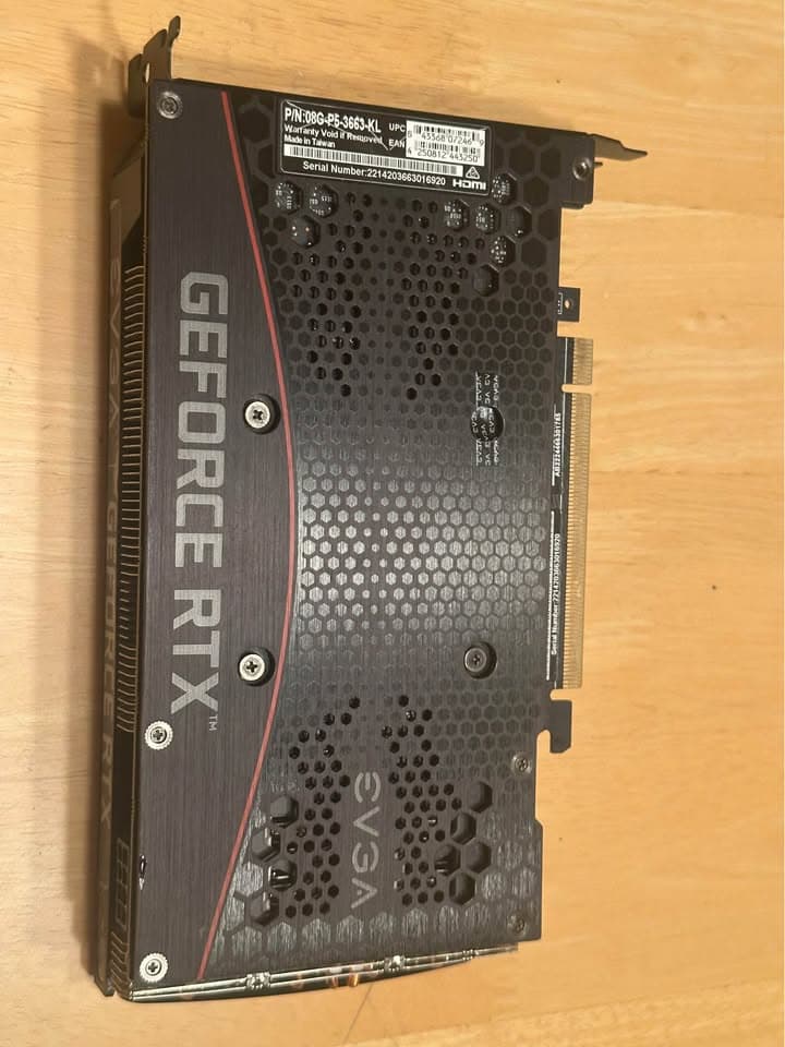 EVGA GeForce RTX 3060 Ti XC GAMING 8GB
