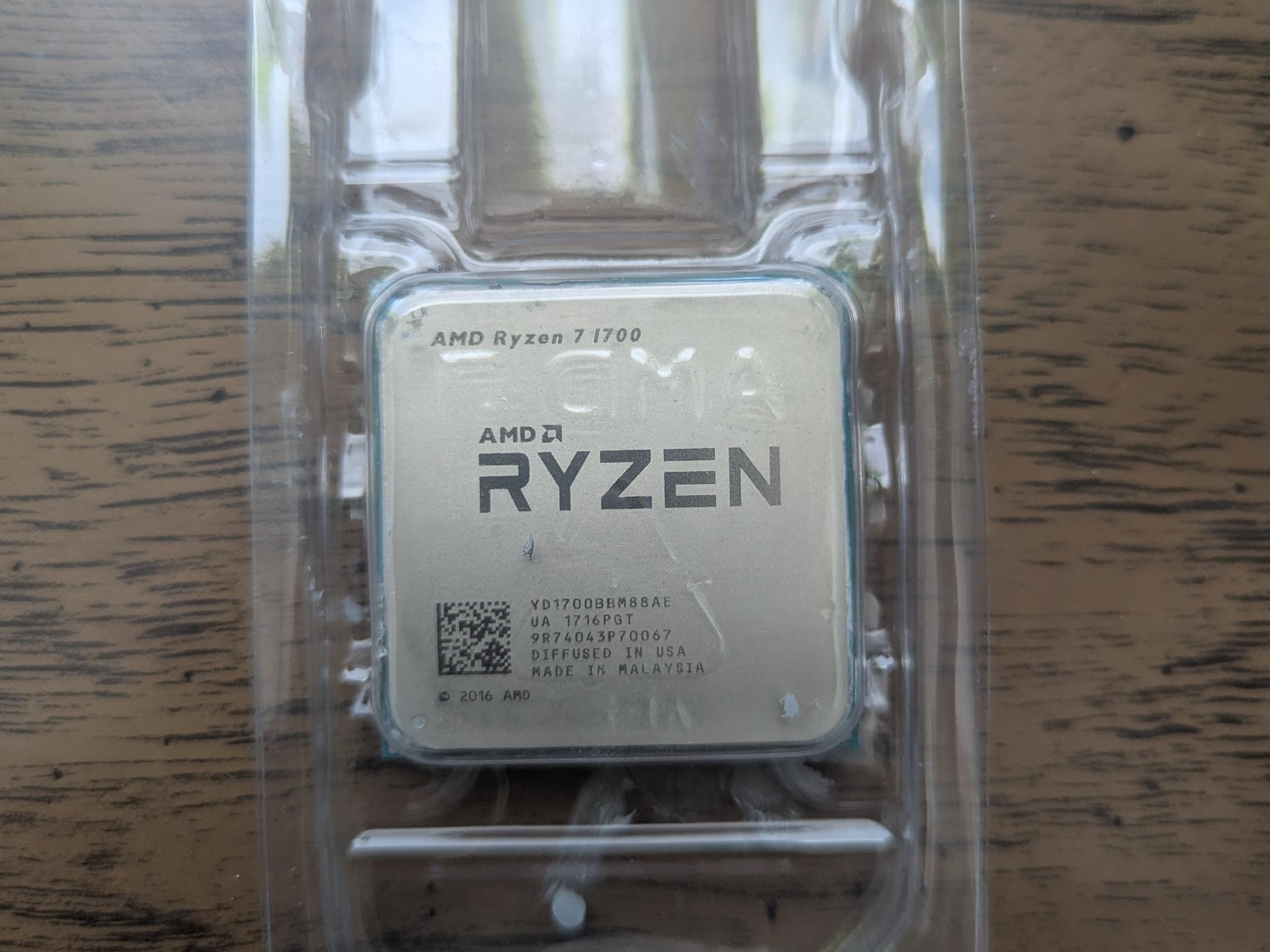 AMD Ryzen 7 1700