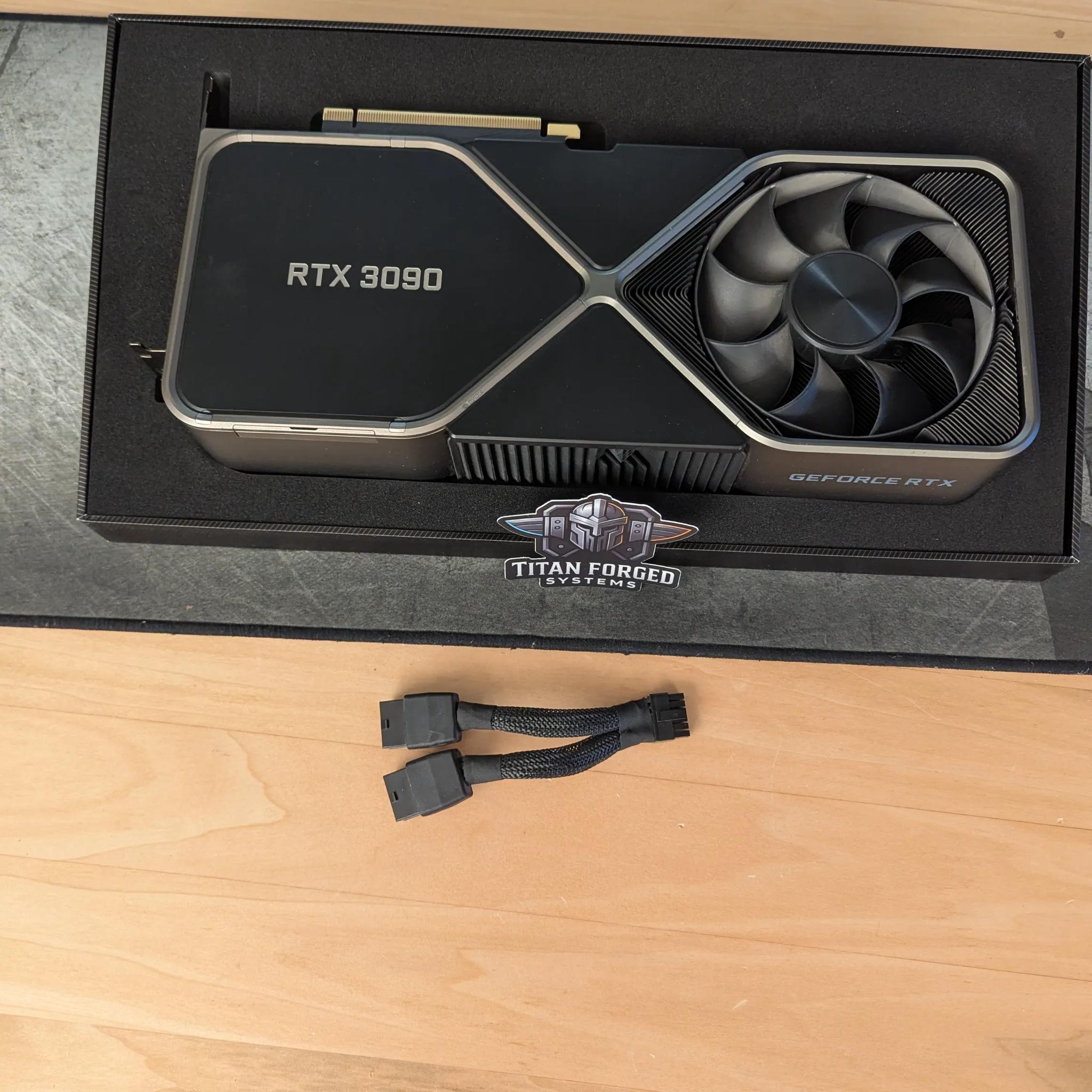 🖤 NVIDIA 3090 Founders Edition – 24GB 4K Gaming & Creator Beast 🧠
