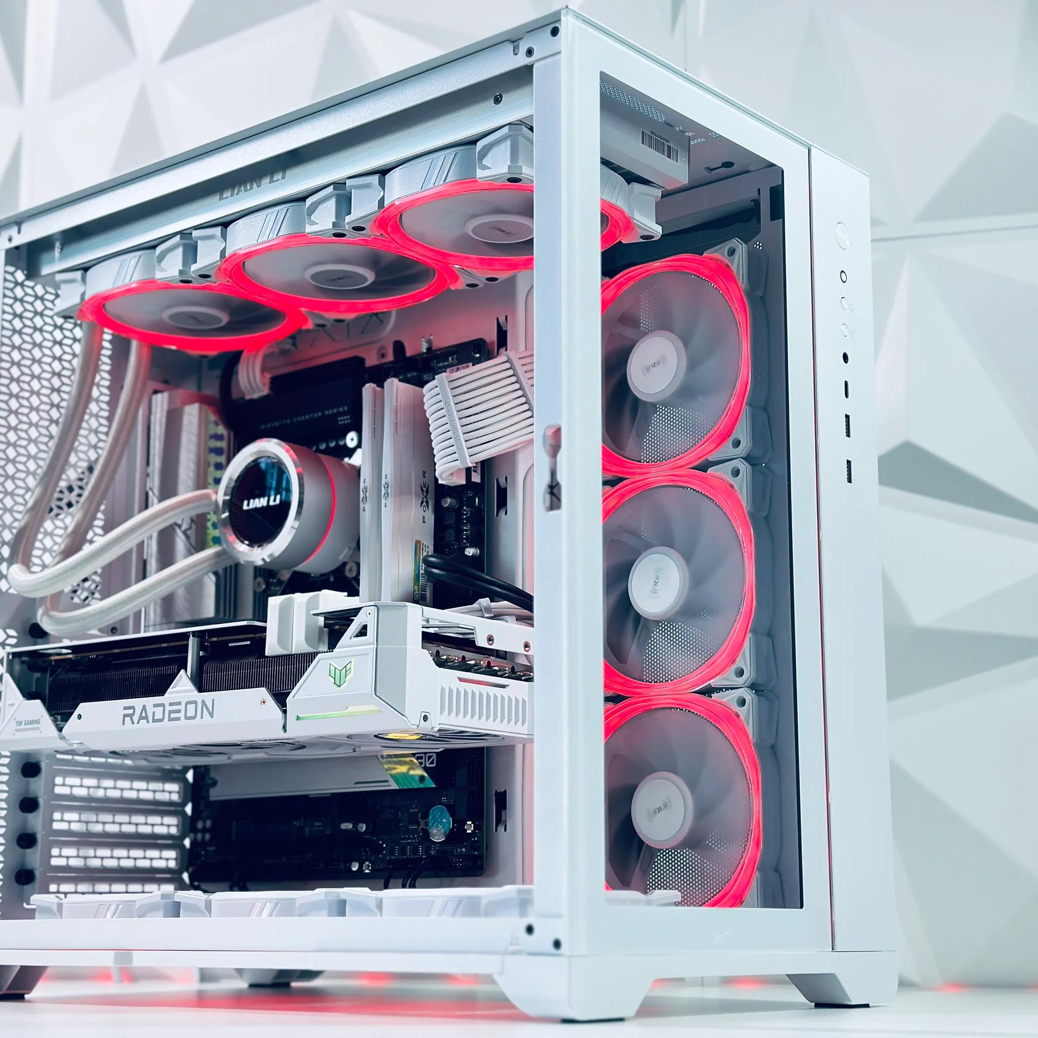 🧡✴️Extreme Liquid Cooled Gaming PC✴️AMD RX 7800 XT 16GB✴️Intel 13500 14 core✴️32GB DDR5✴️1TB NVME