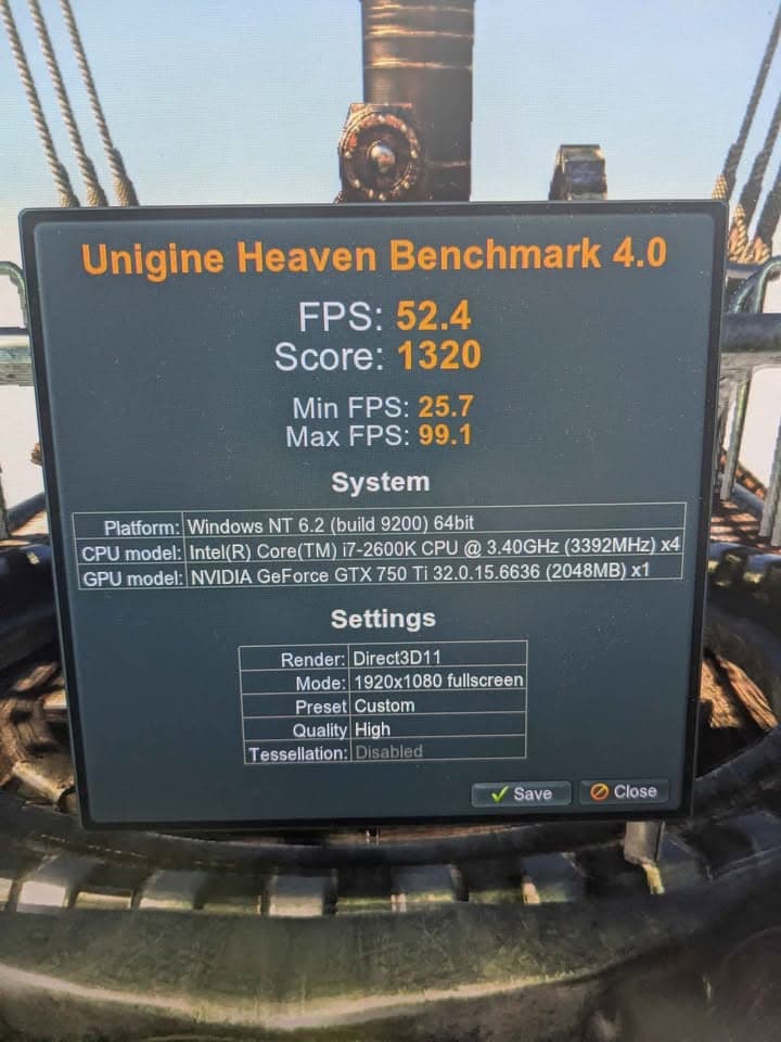 60 FPS Fortnite | i7-2600K, 16GB RAM, 480GB SSD, GTX 750 Ti, Win10, WiFi