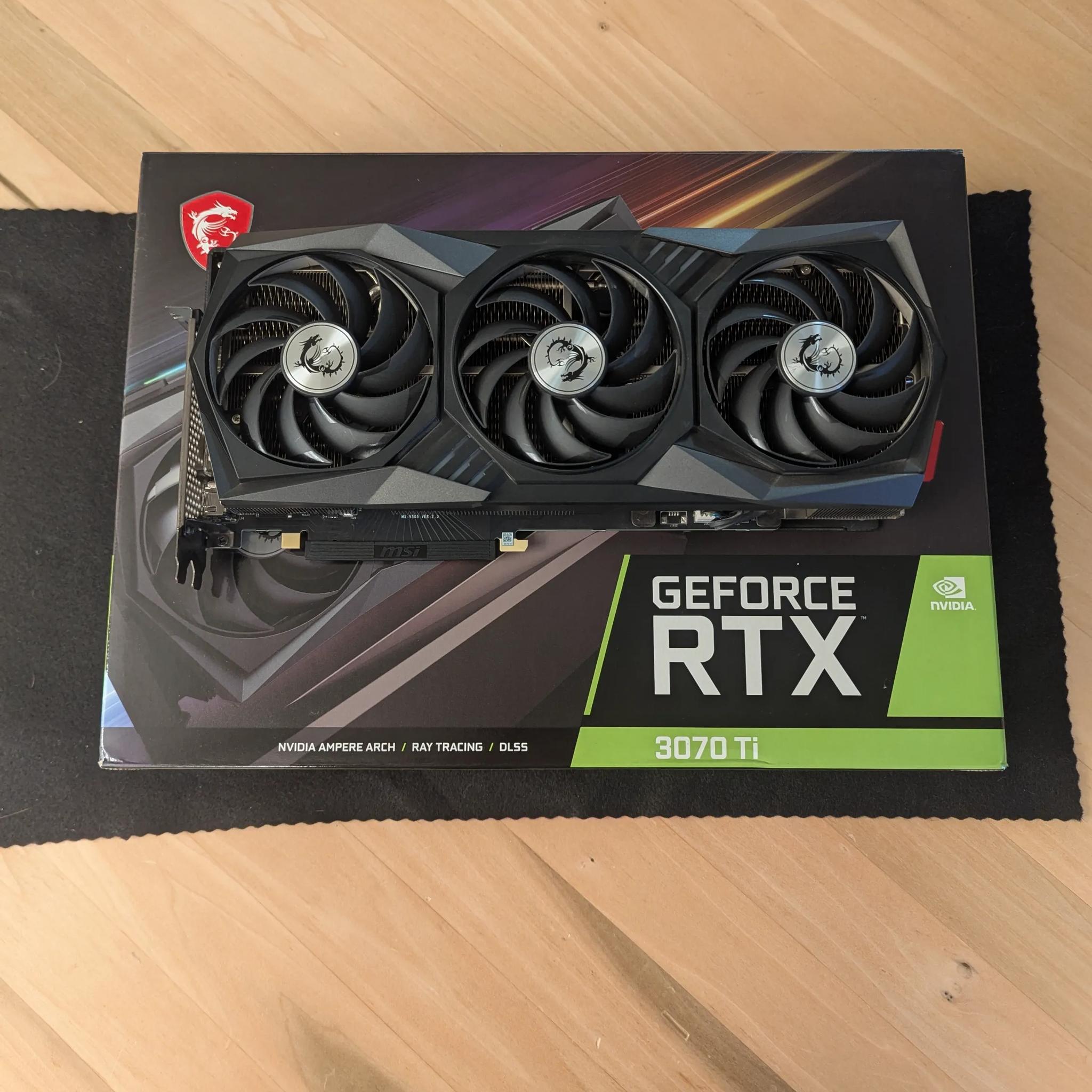 💥 MSI RTX 3070 Ti Gaming X Trio – Premium Cooling, Serious Power 🔹
