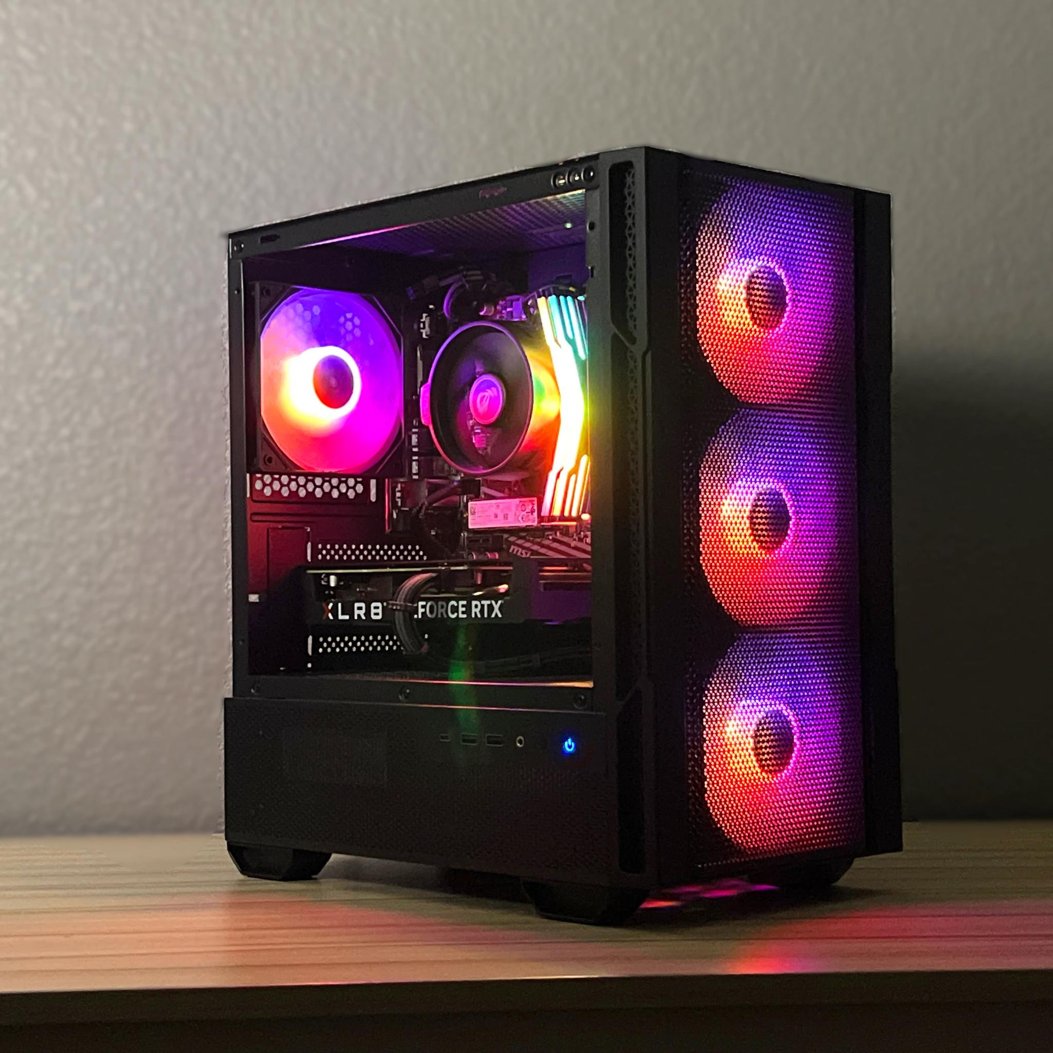 🔥 RTX 4060 Performance Gaming PC - Ryzen 5 4500, 16gb, 1tb NVME