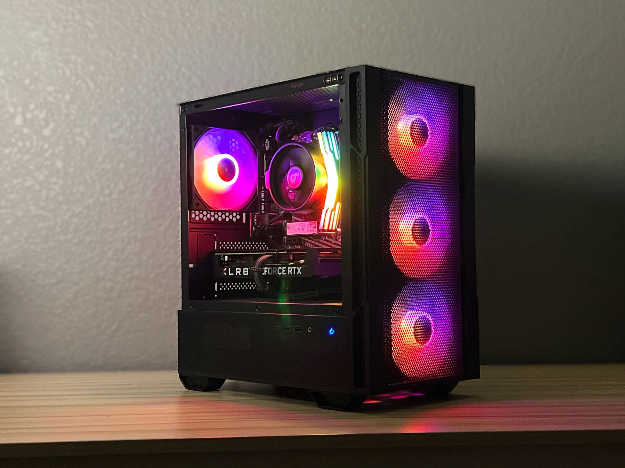 🔥 RTX 4060 Performance Gaming PC - Ryzen 5 4500, 16gb, 1tb NVME